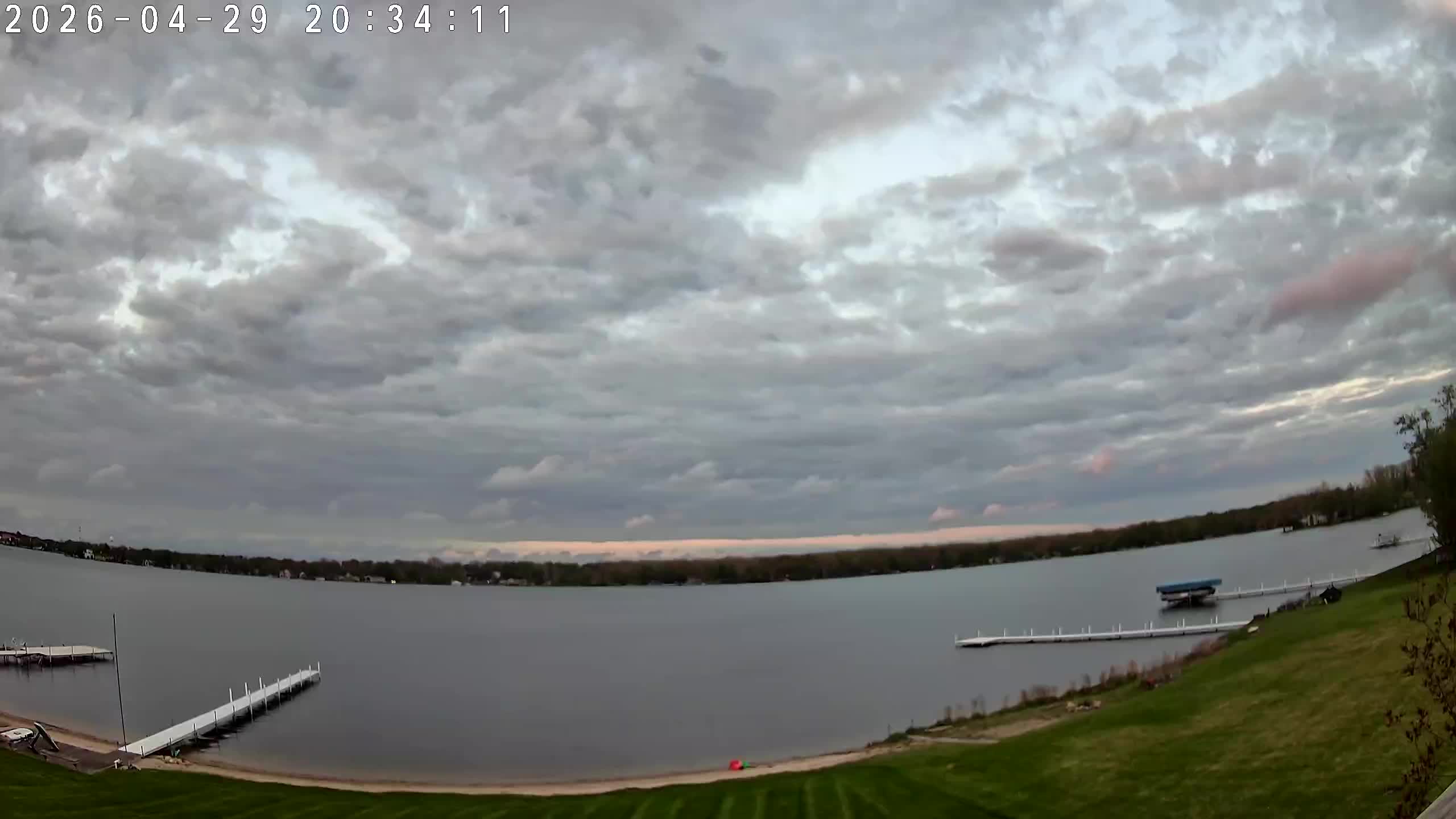 Winona Lake Sunset — April 29, 2026