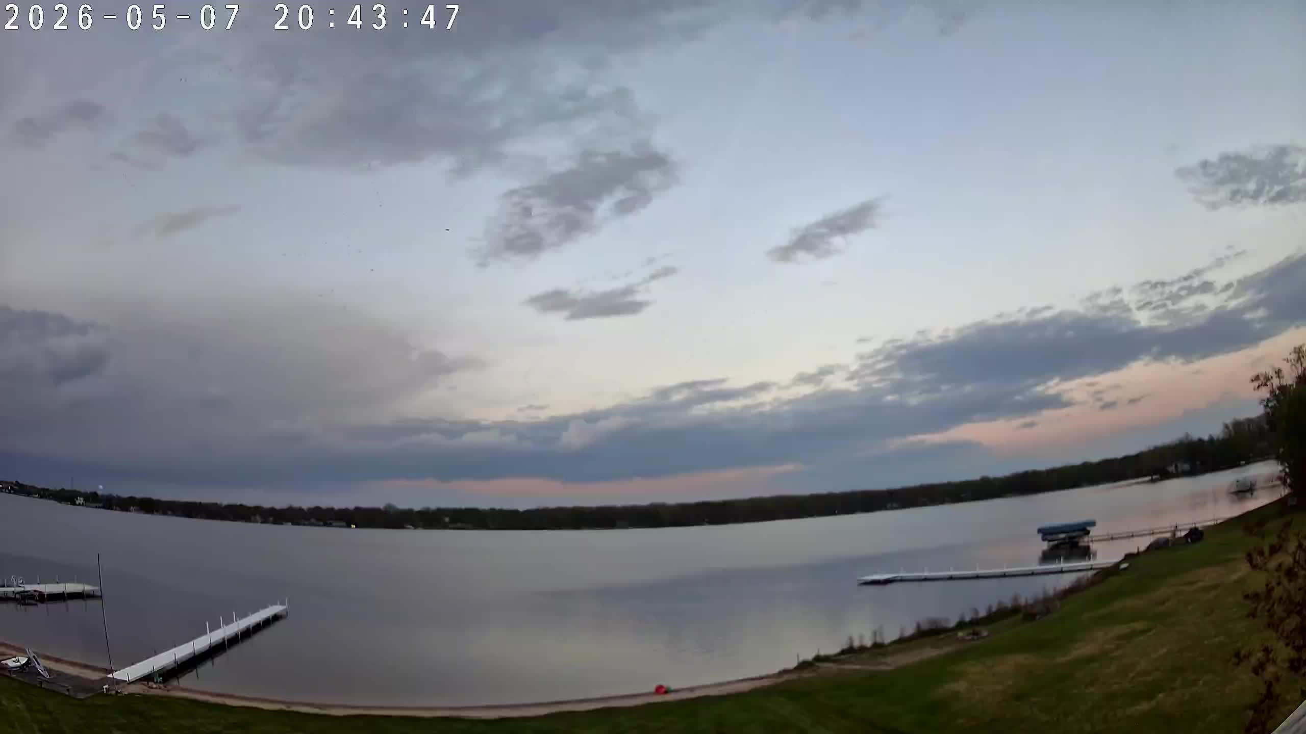 Winona Lake Sunset — May 7, 2026