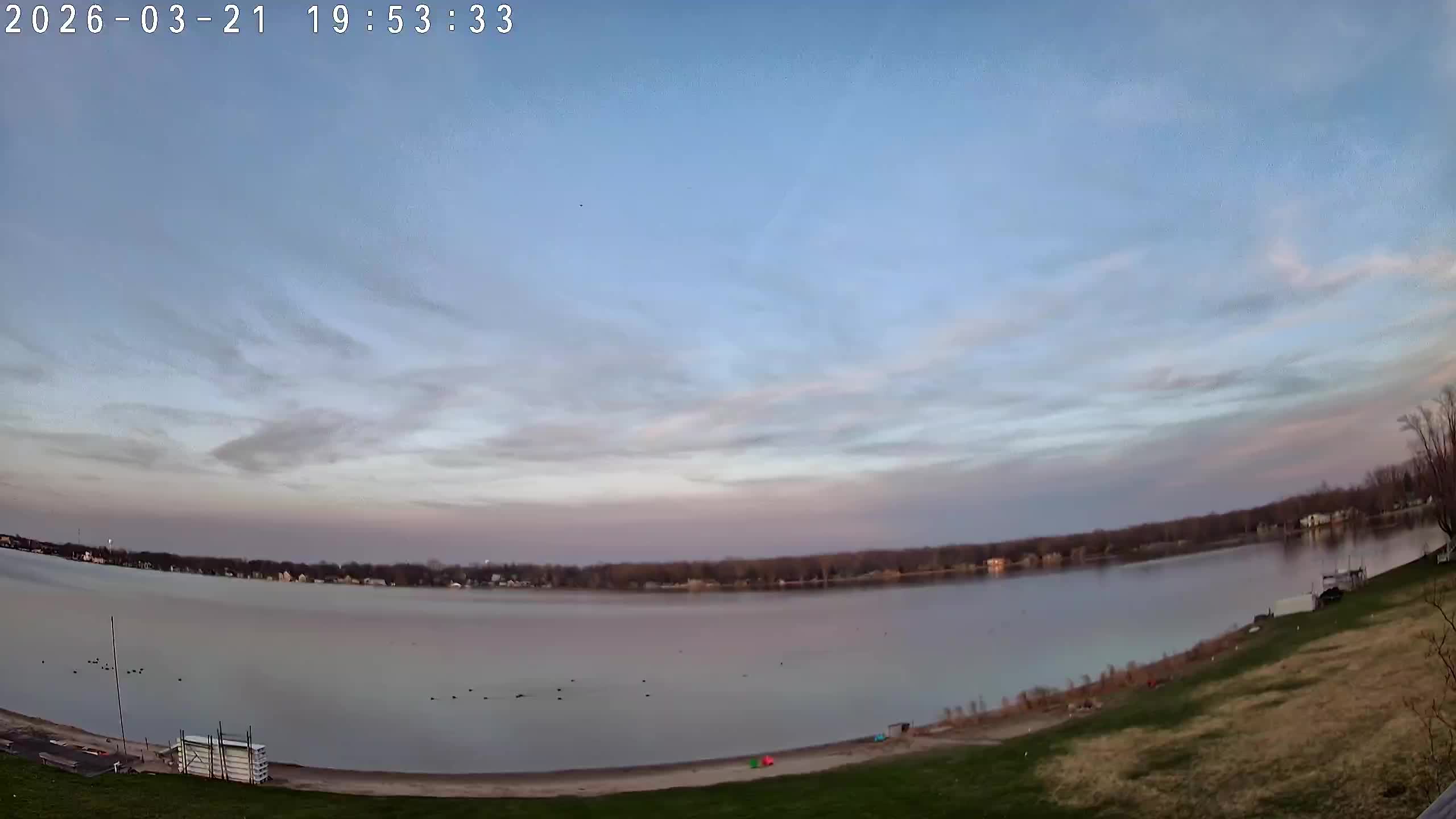 Winona Lake Sunset — March 21, 2026