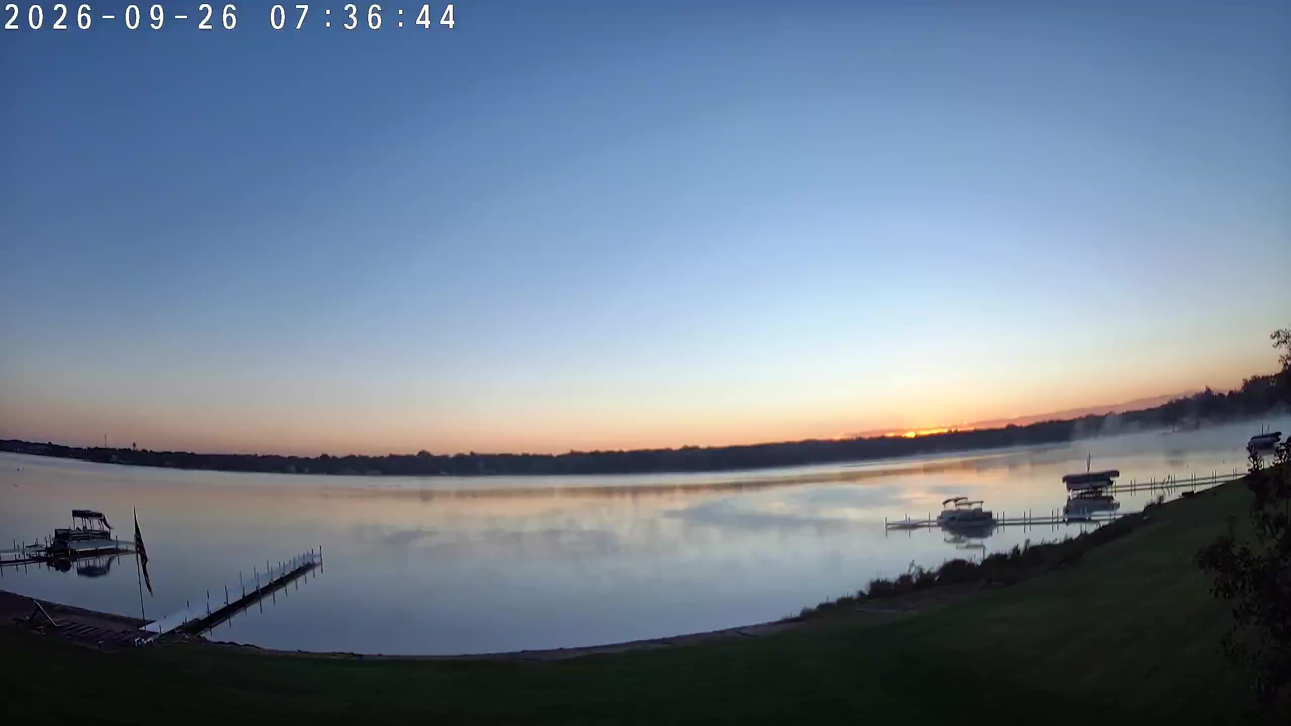 Winona Lake Sunrise — September 26, 2026