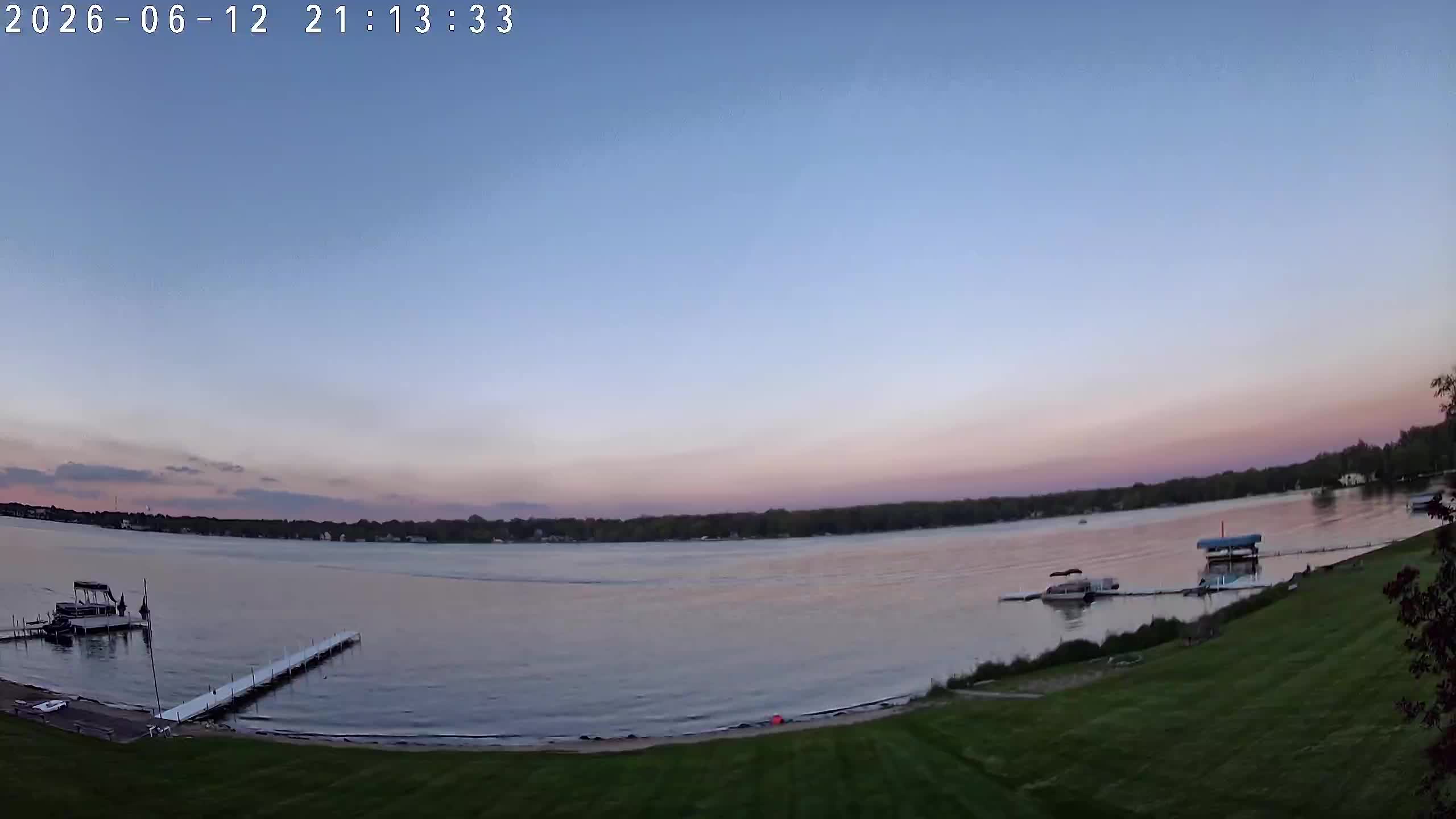 Winona Lake Sunset — June 12, 2026