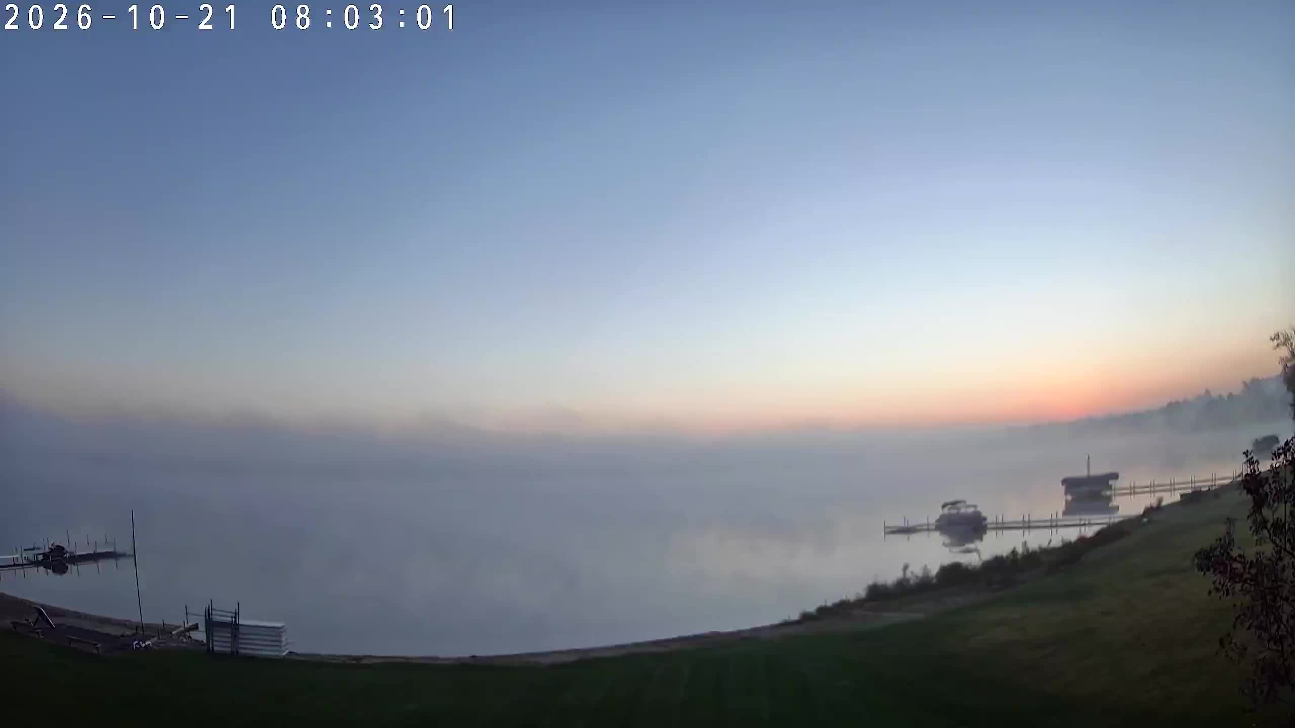 Winona Lake Sunrise — October 21, 2026