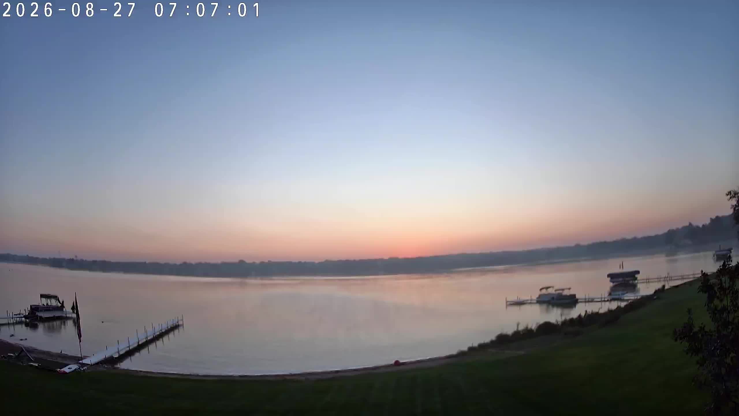 Winona Lake Sunrise — August 27, 2026