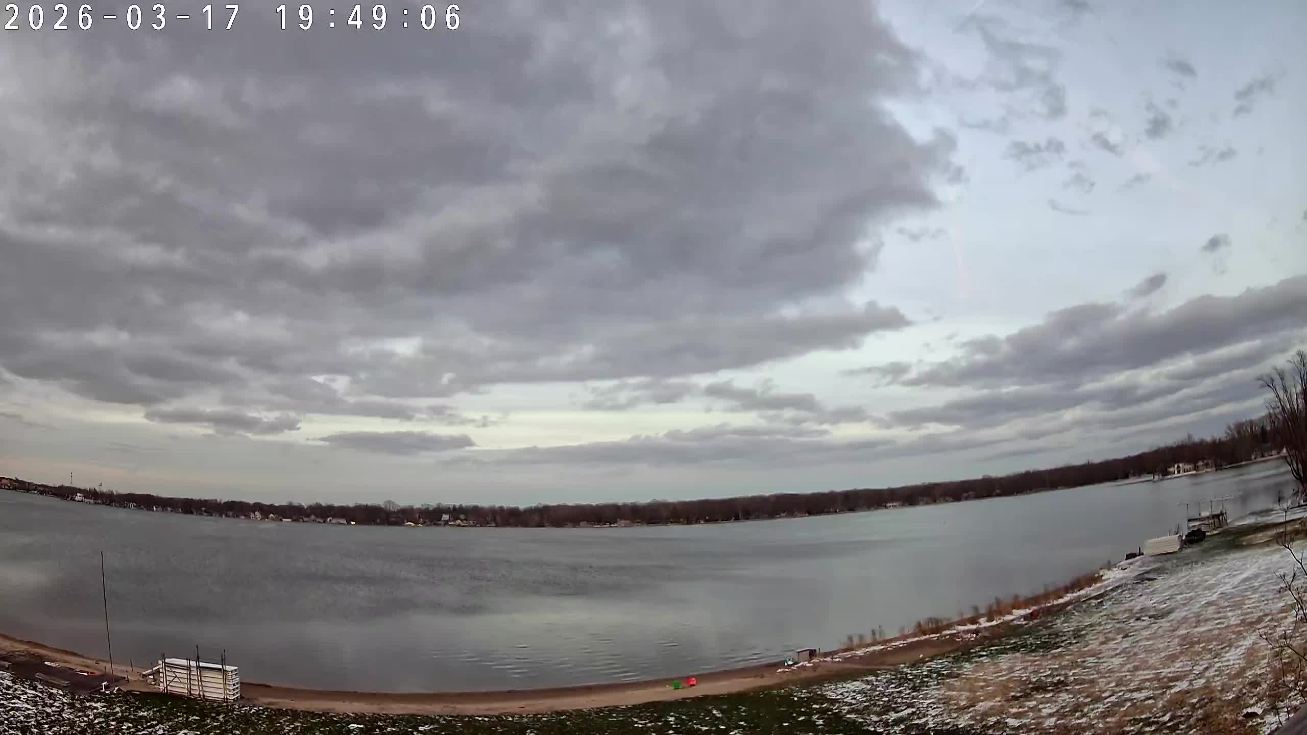 Winona Lake Sunset — March 17, 2026