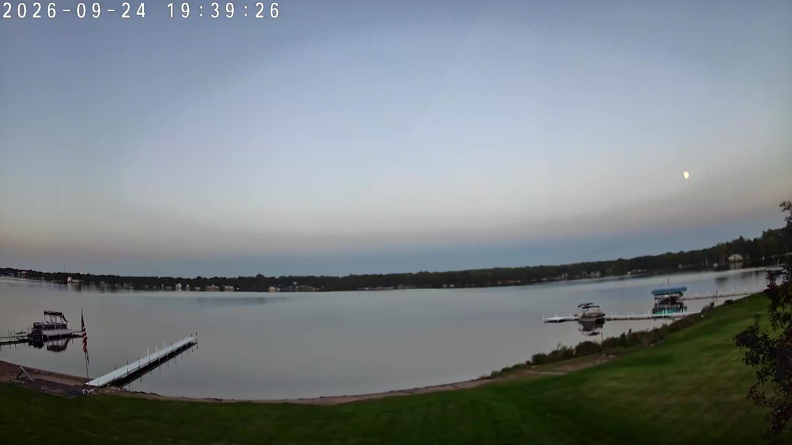 Winona Lake Sunset — September 24, 2026