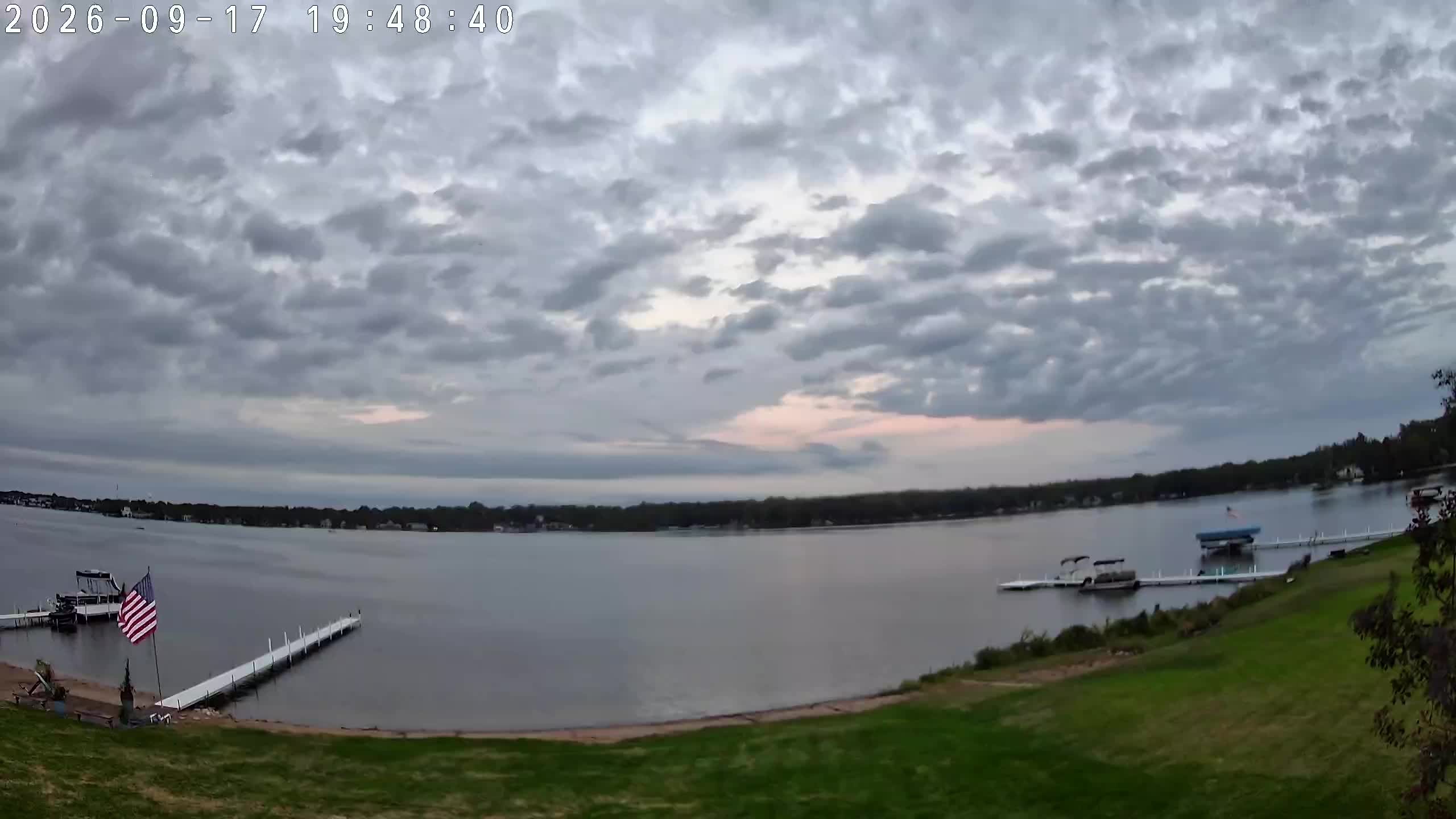 Winona Lake Sunset — September 17, 2026