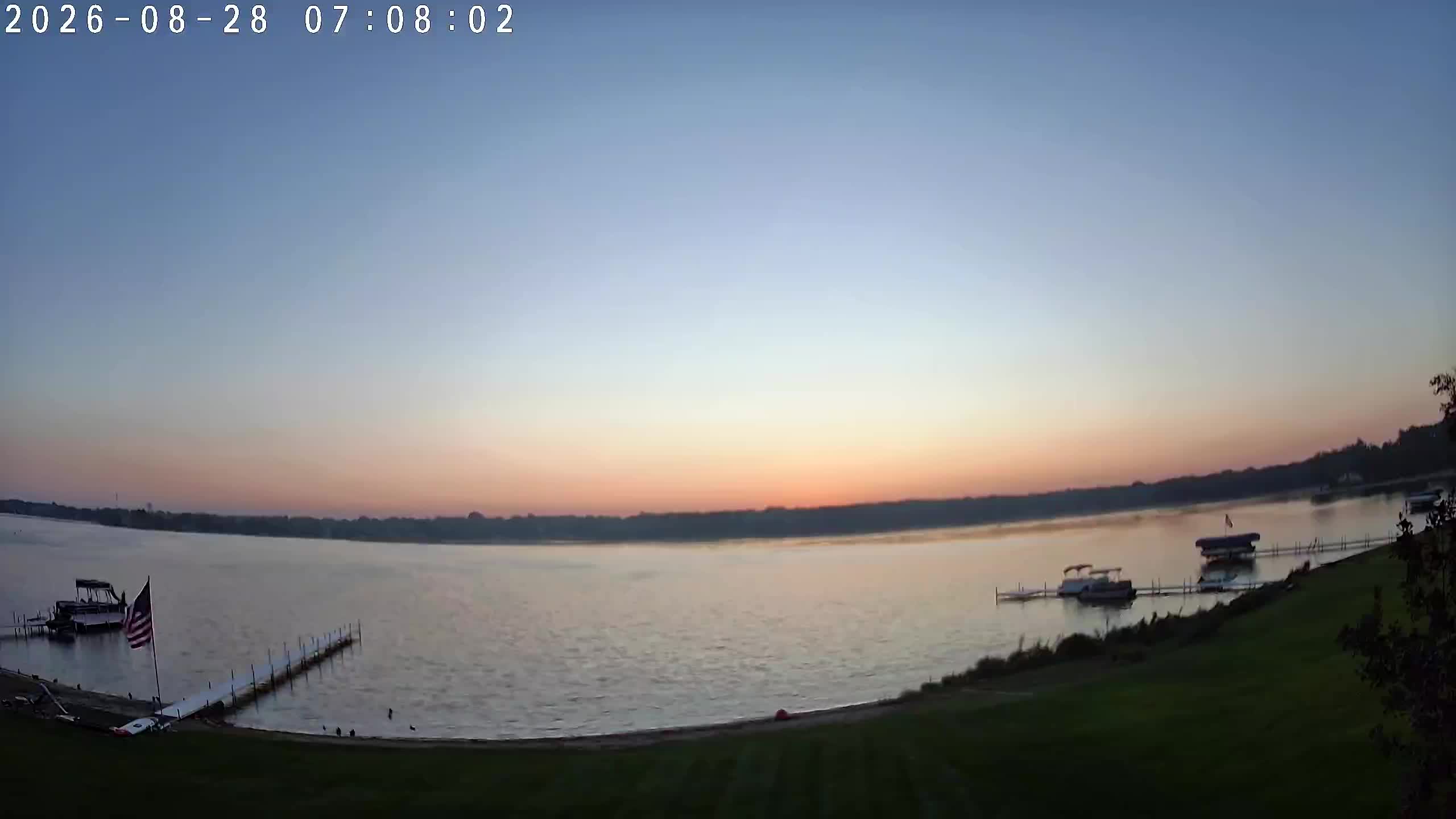 Winona Lake Sunrise — August 28, 2026