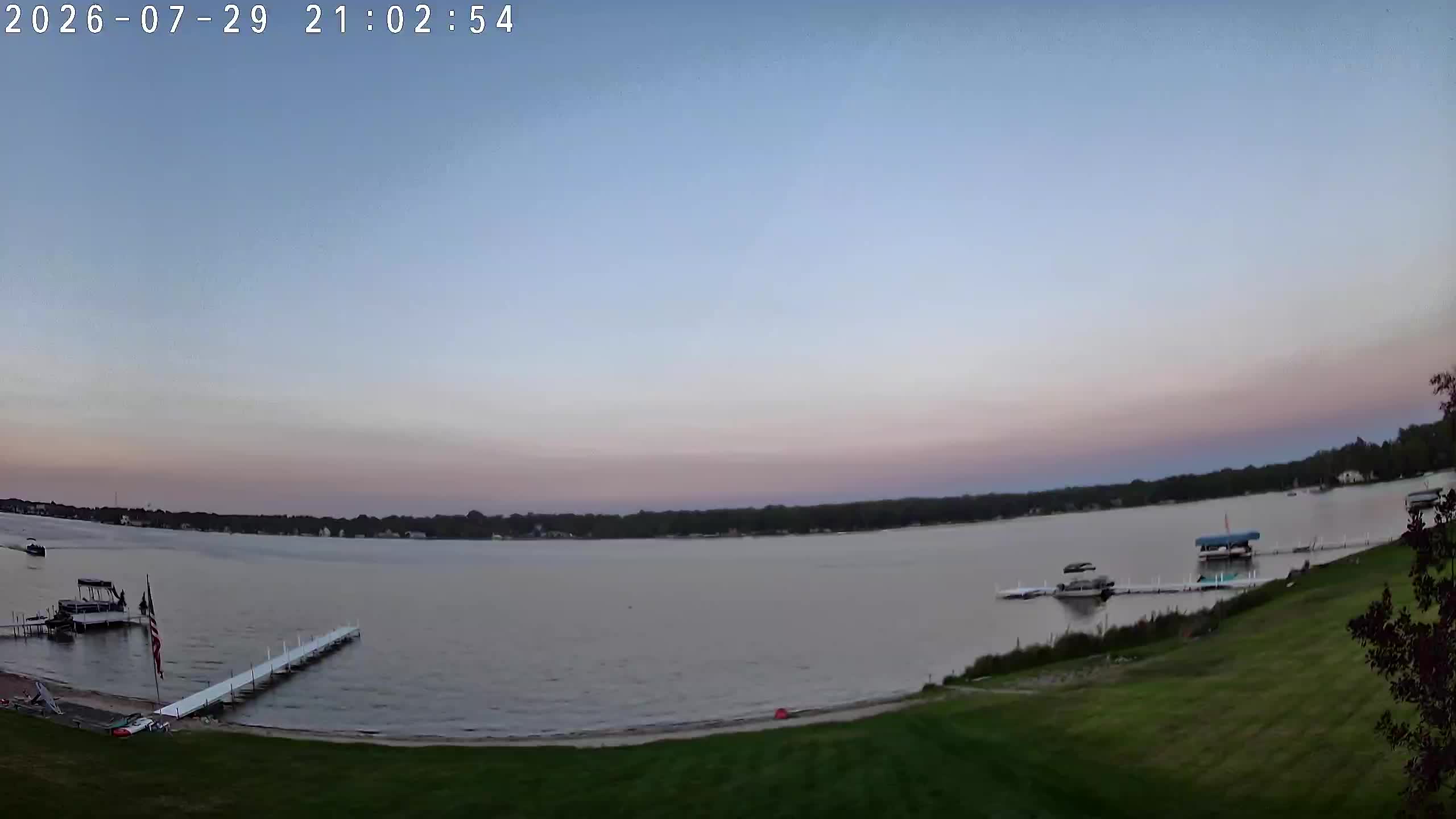 Winona Lake Sunset — July 29, 2026