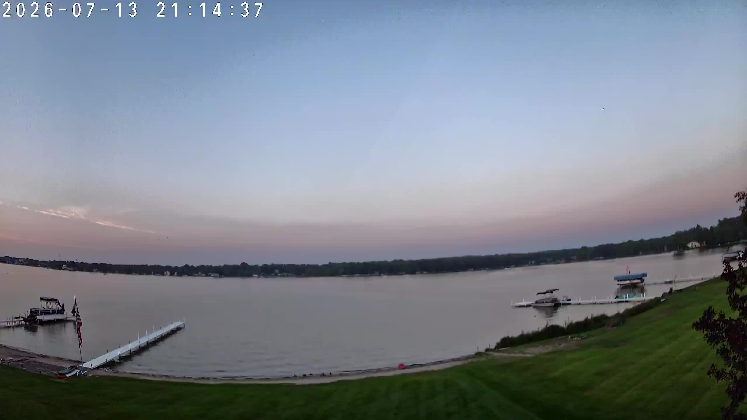 Winona Lake Sunset — July 13, 2026