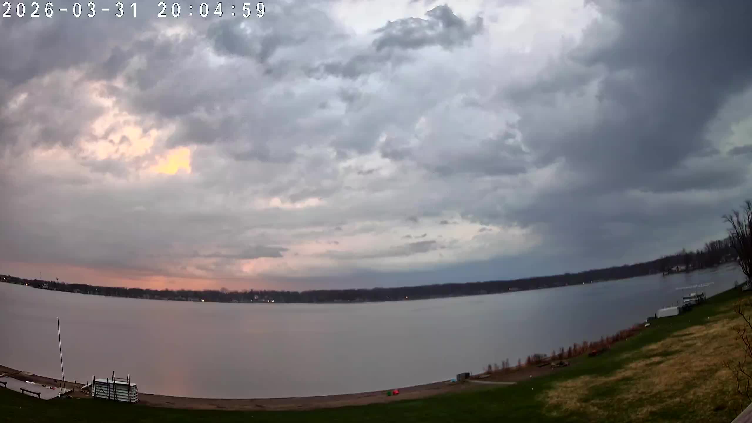 Winona Lake Sunset — March 31, 2026