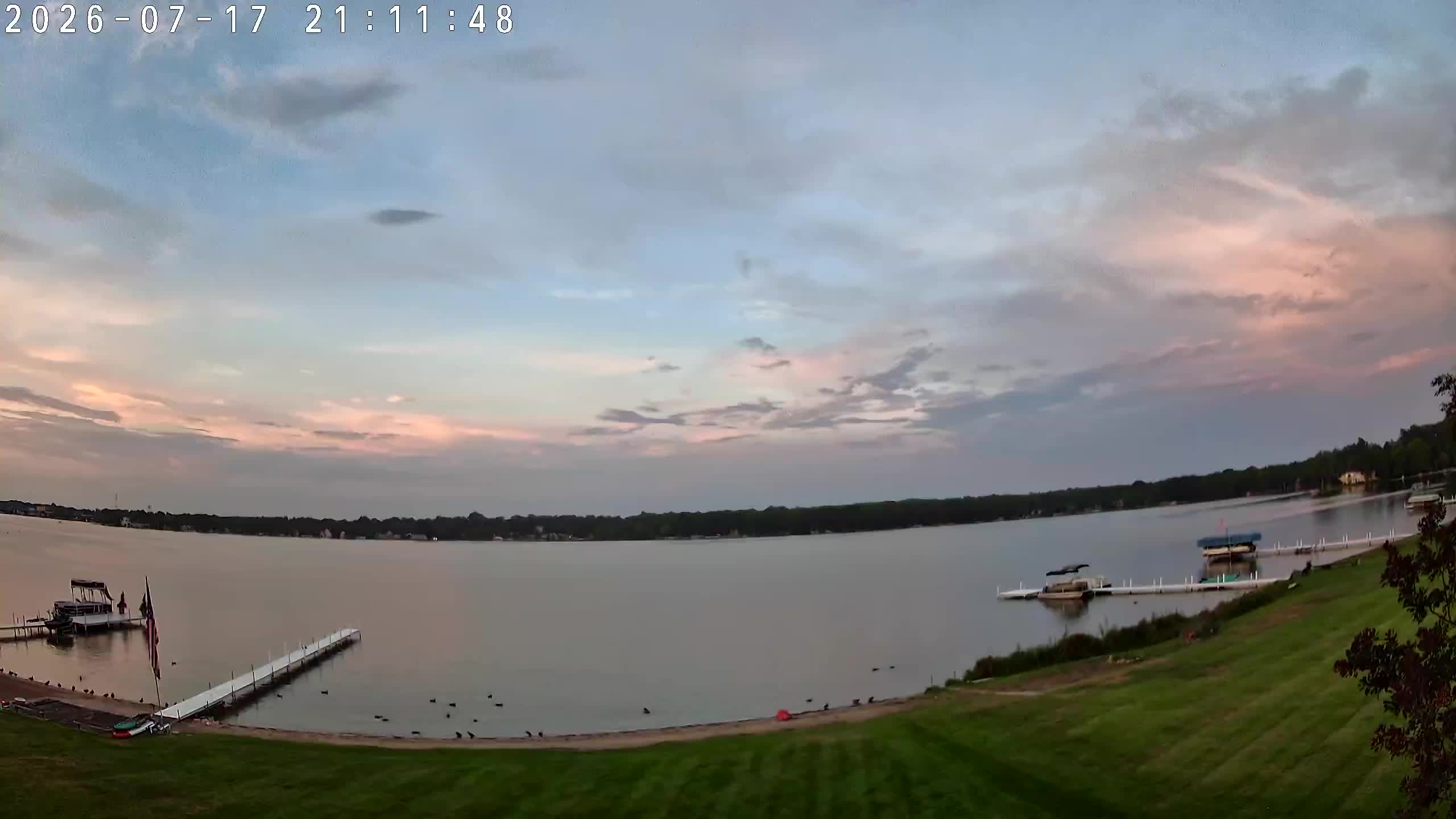 Winona Lake Sunset — July 17, 2026