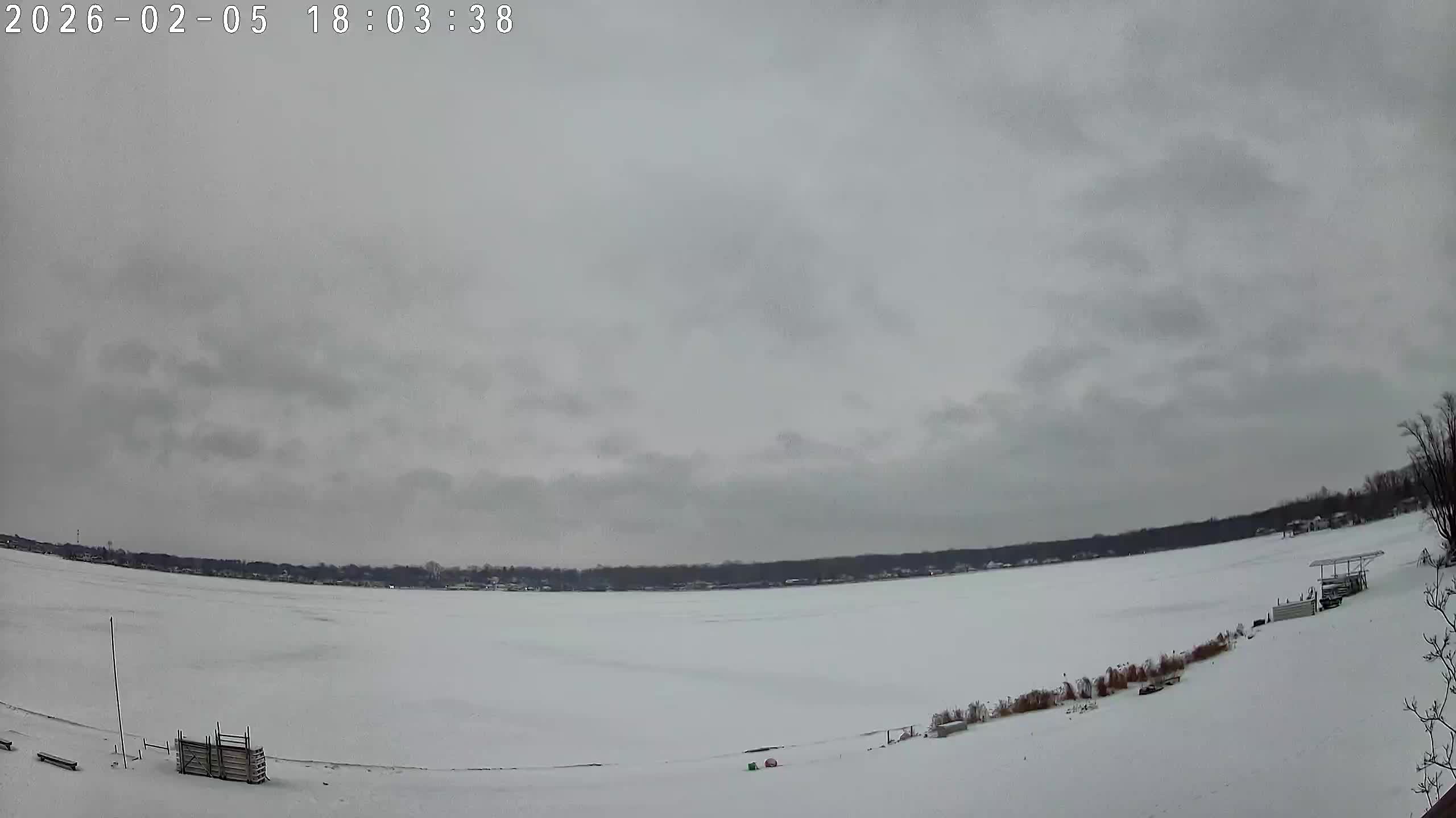 Winona Lake Sunset — February 5, 2026