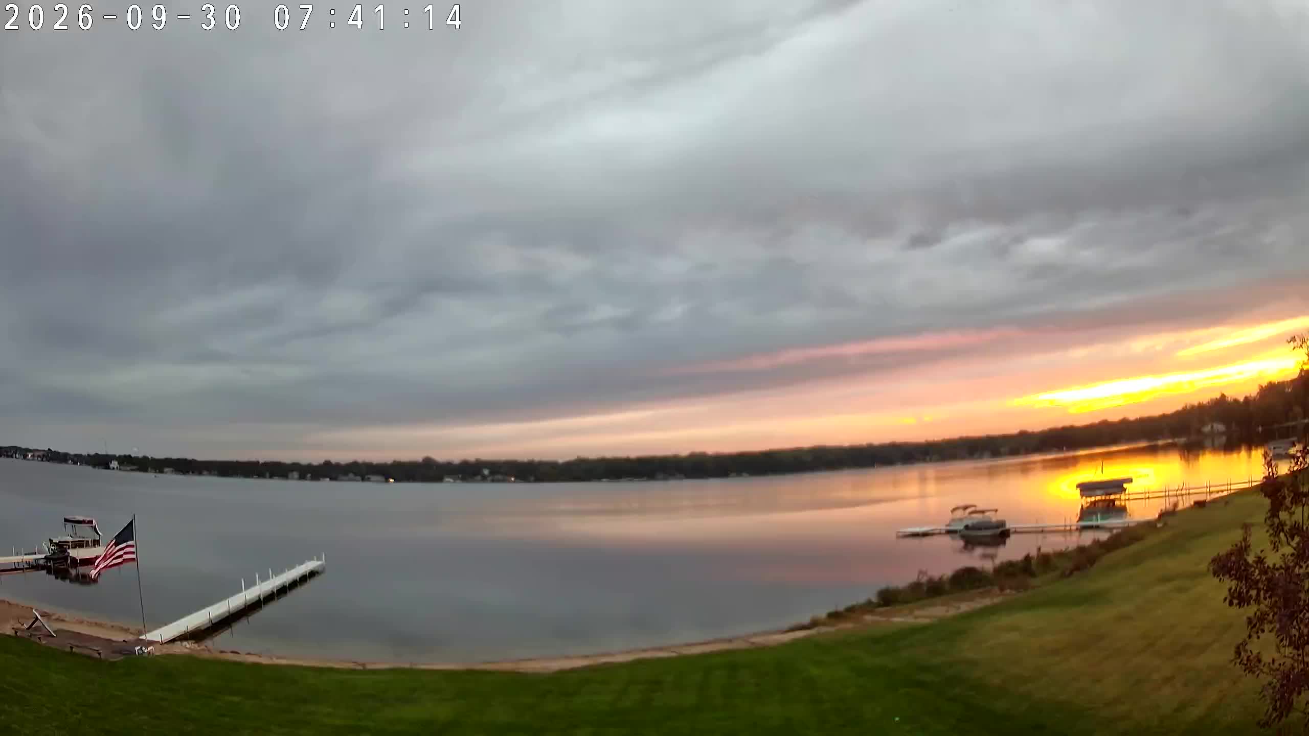 Winona Lake Sunrise — September 30, 2026