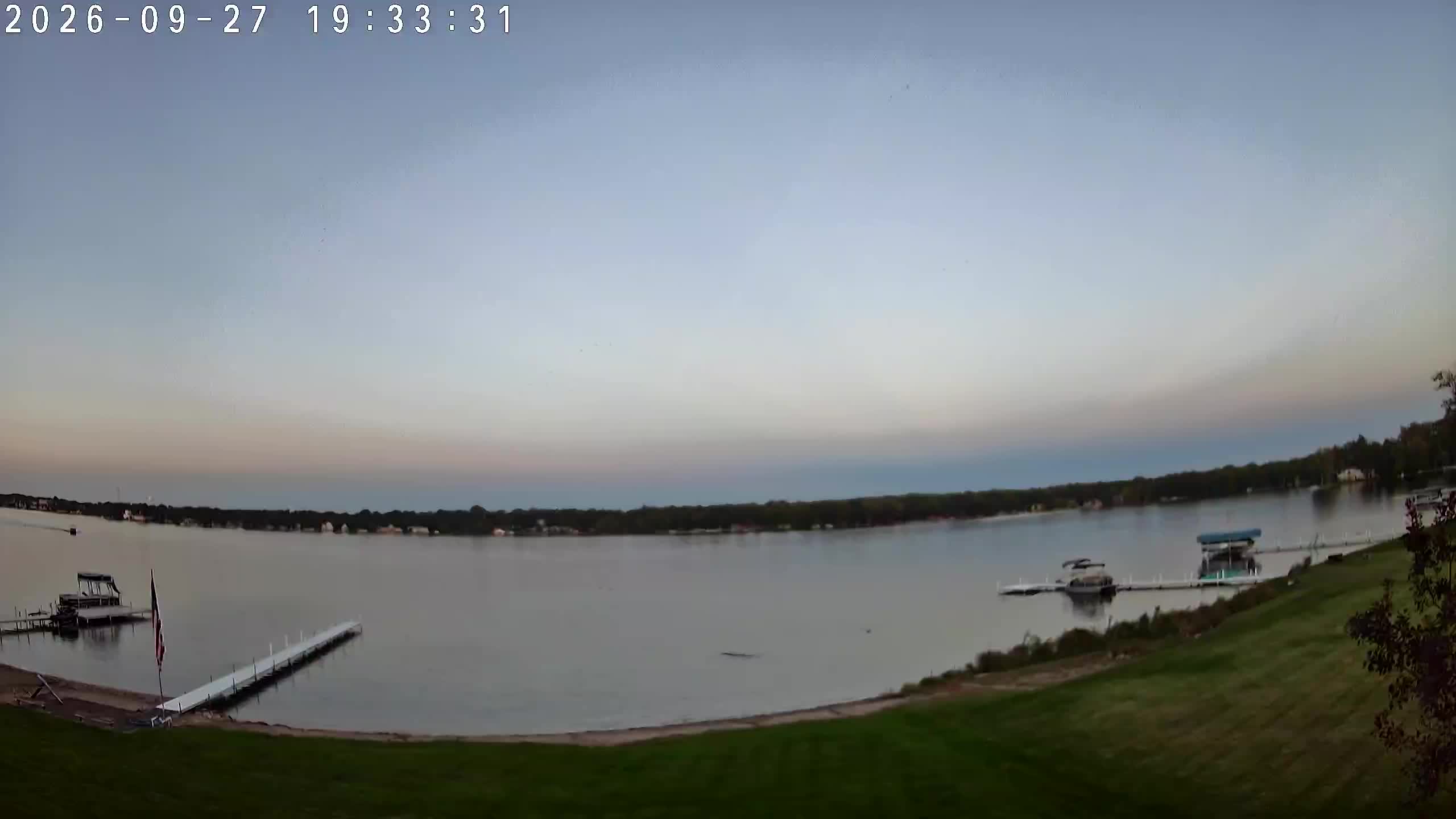 Winona Lake Sunset — September 27, 2026