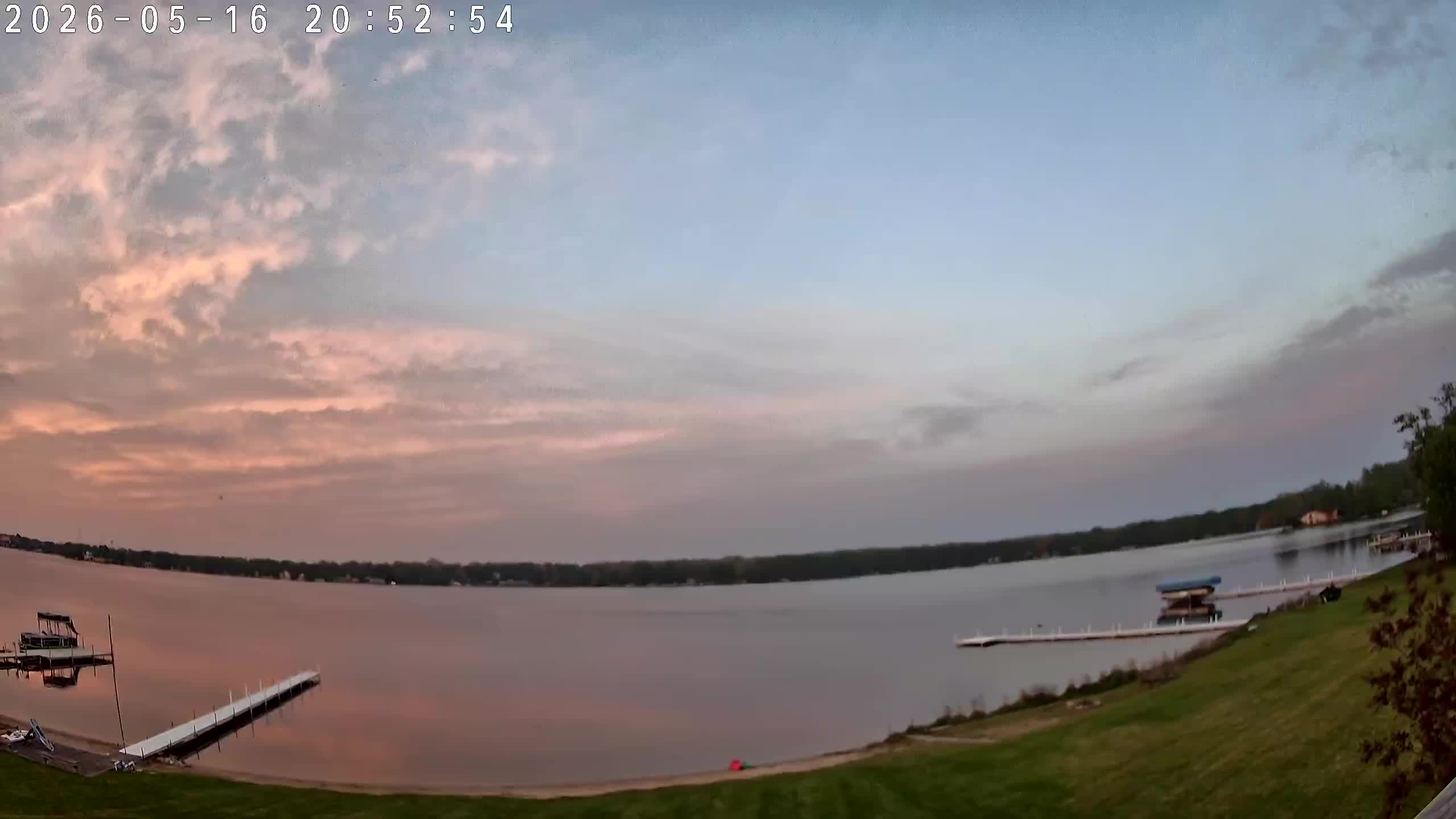 Winona Lake Sunset — May 16, 2026