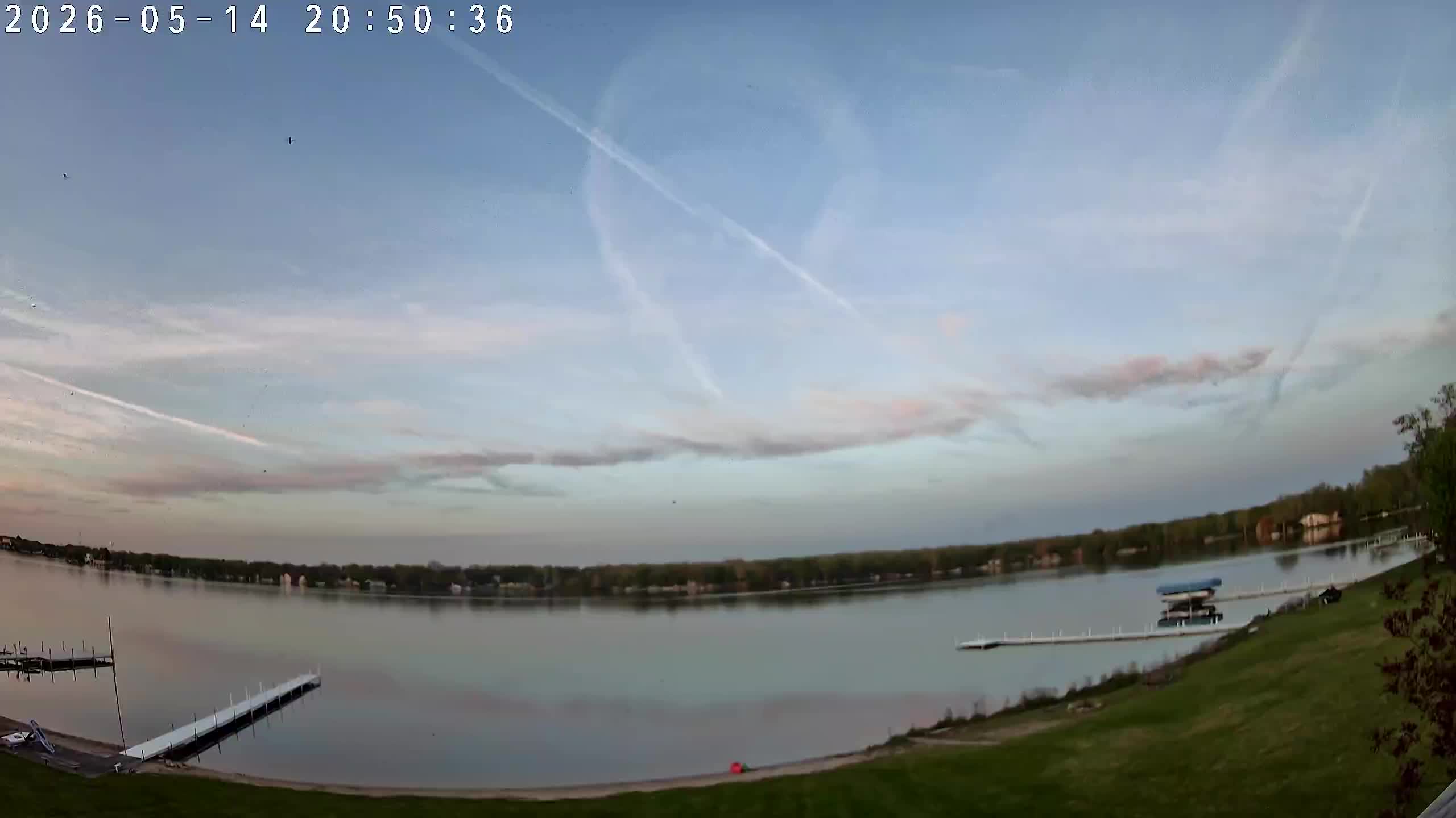 Winona Lake Sunset — May 14, 2026