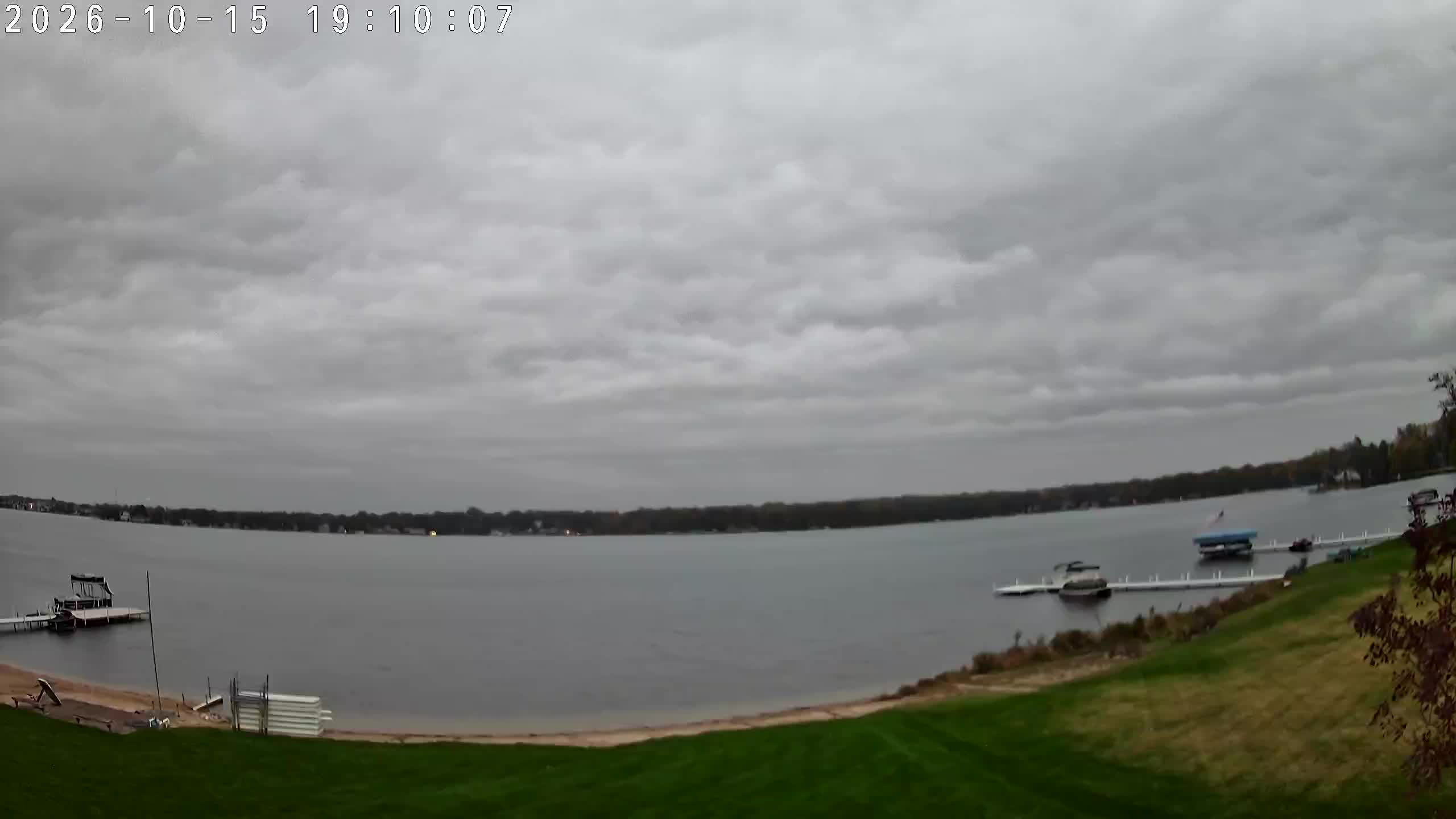 Winona Lake Sunset — October 15, 2026