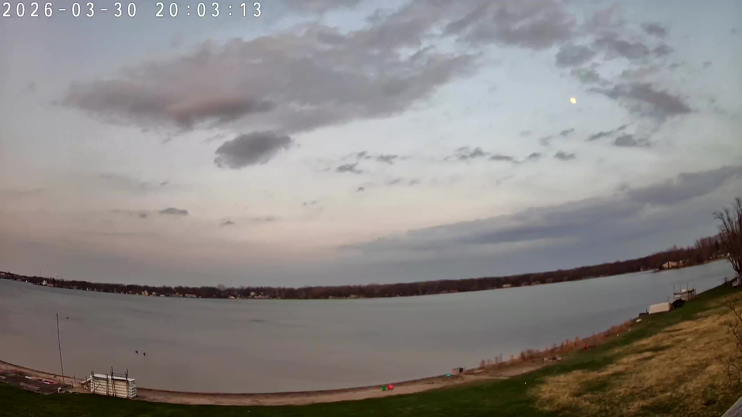 Winona Lake Sunset — March 30, 2026