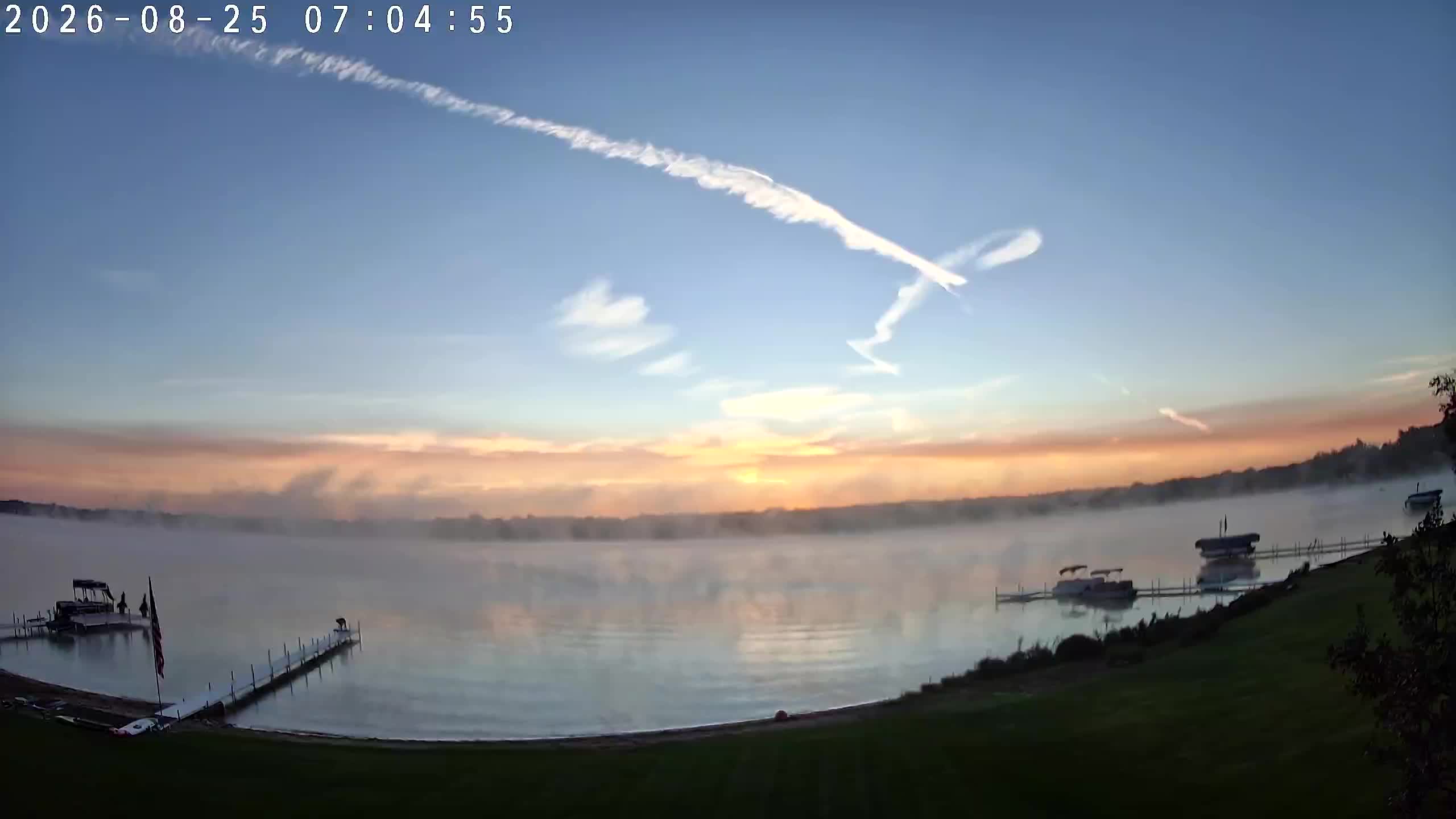 Winona Lake Sunrise — August 25, 2026