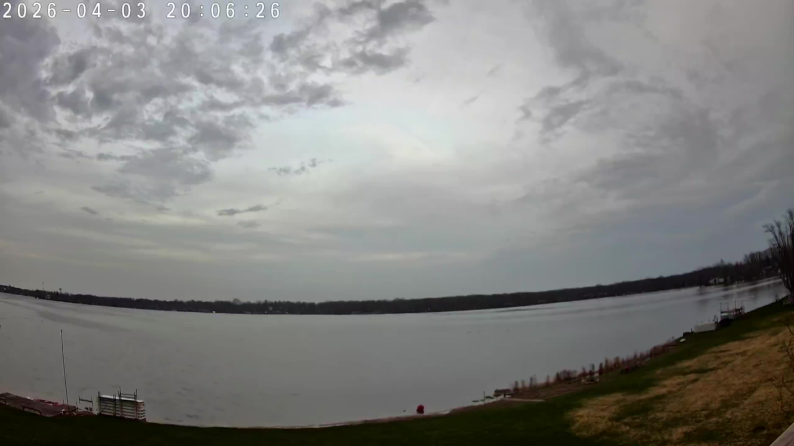 Winona Lake Sunset — April 3, 2026