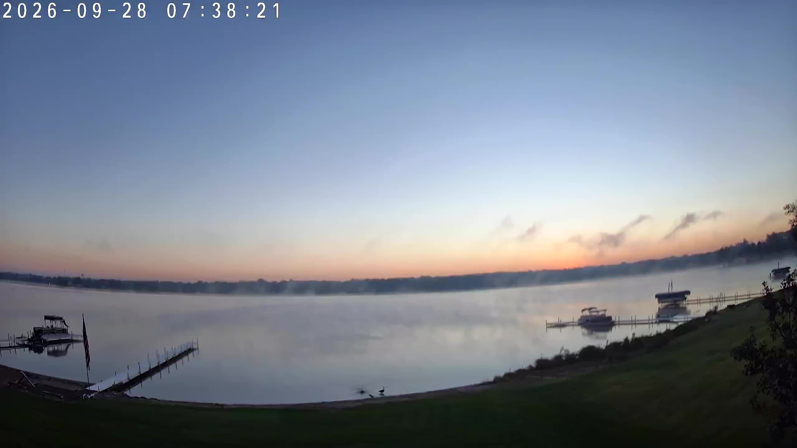 Winona Lake Sunrise — September 28, 2026