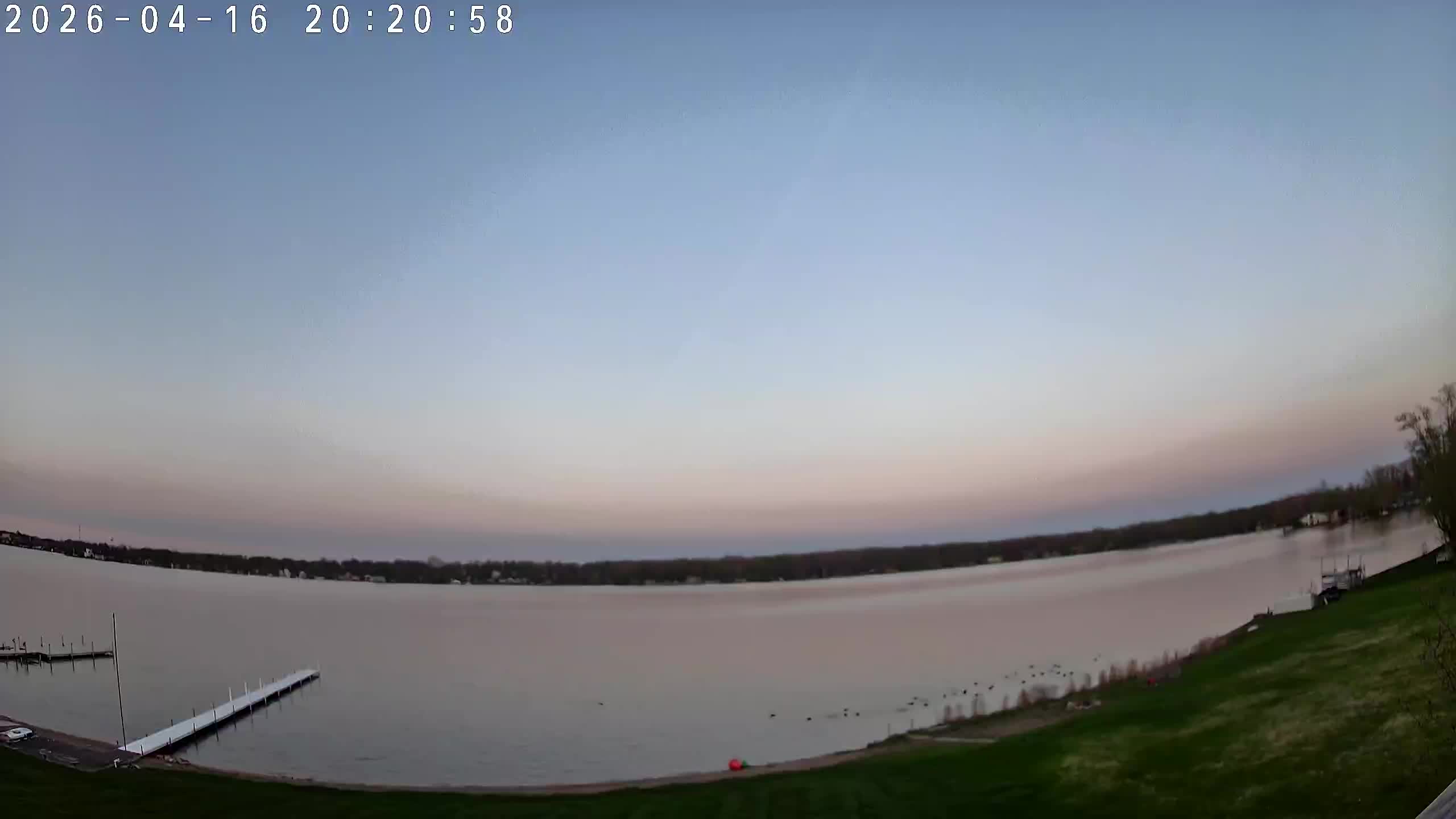 Winona Lake Sunset — April 16, 2026