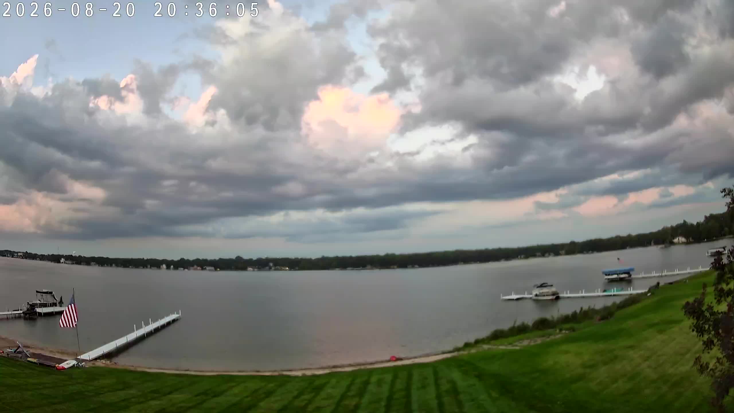 Winona Lake Sunset — August 20, 2026
