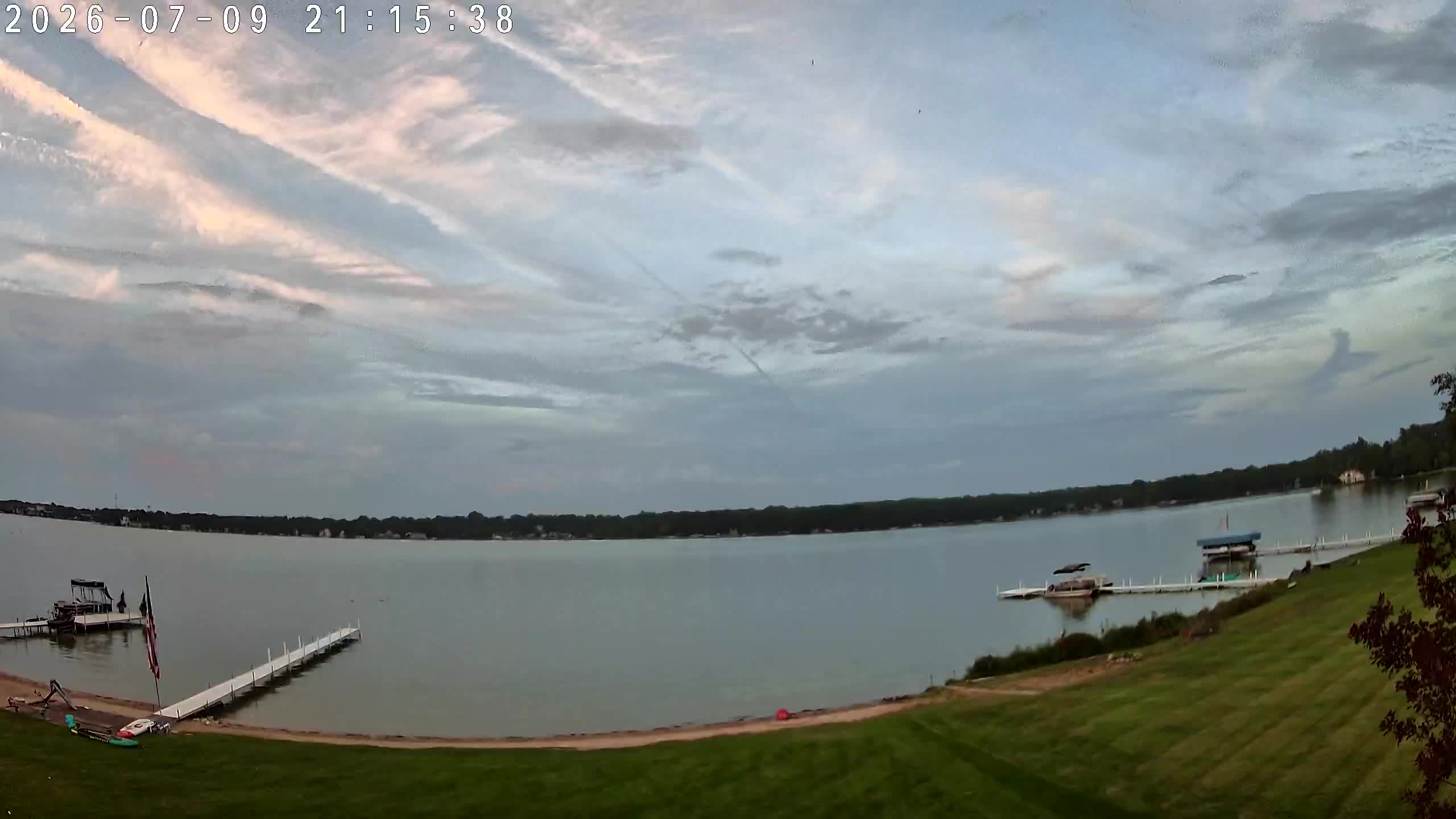 Winona Lake Sunset — July 9, 2026