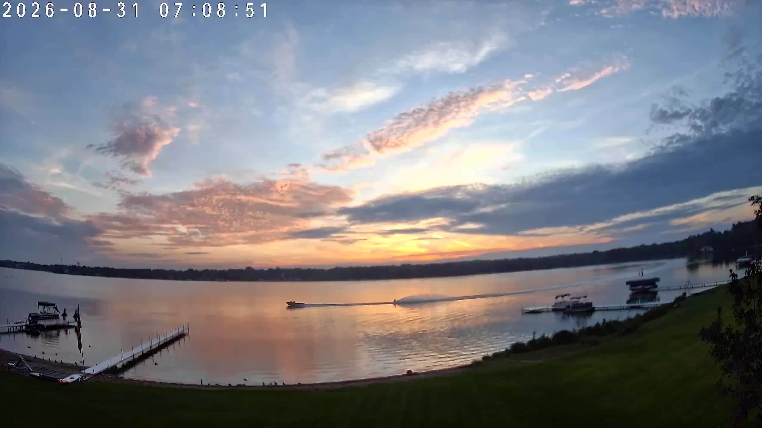 Winona Lake Sunrise — August 31, 2026