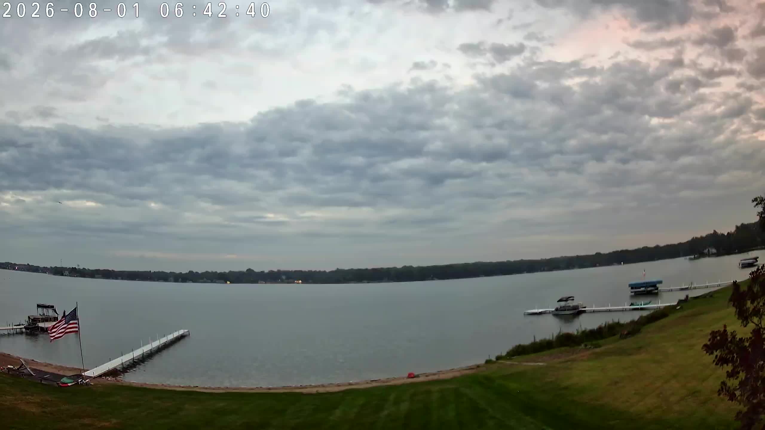 Winona Lake Sunrise — August 1, 2026