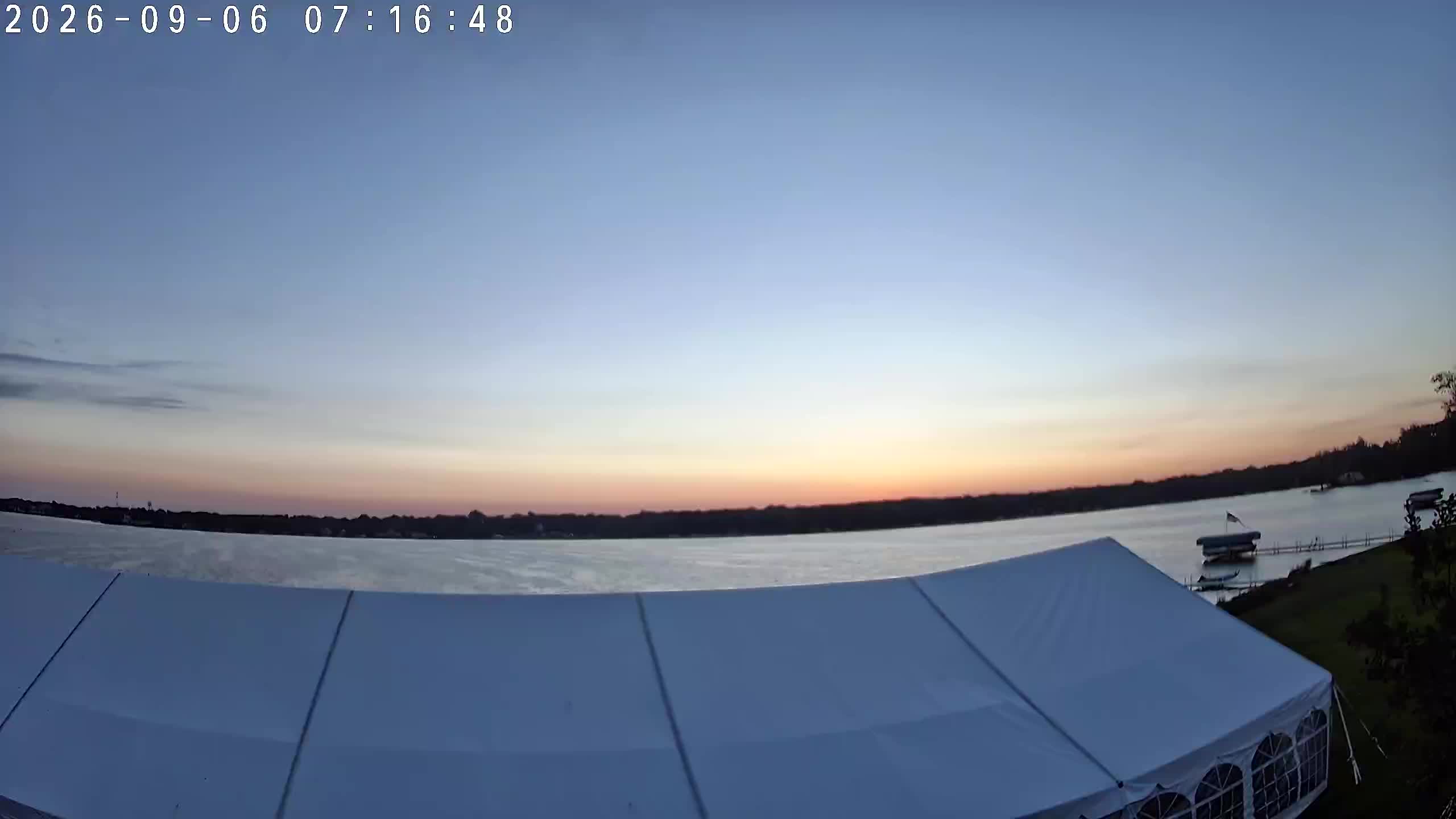 Winona Lake Sunrise — September 6, 2026