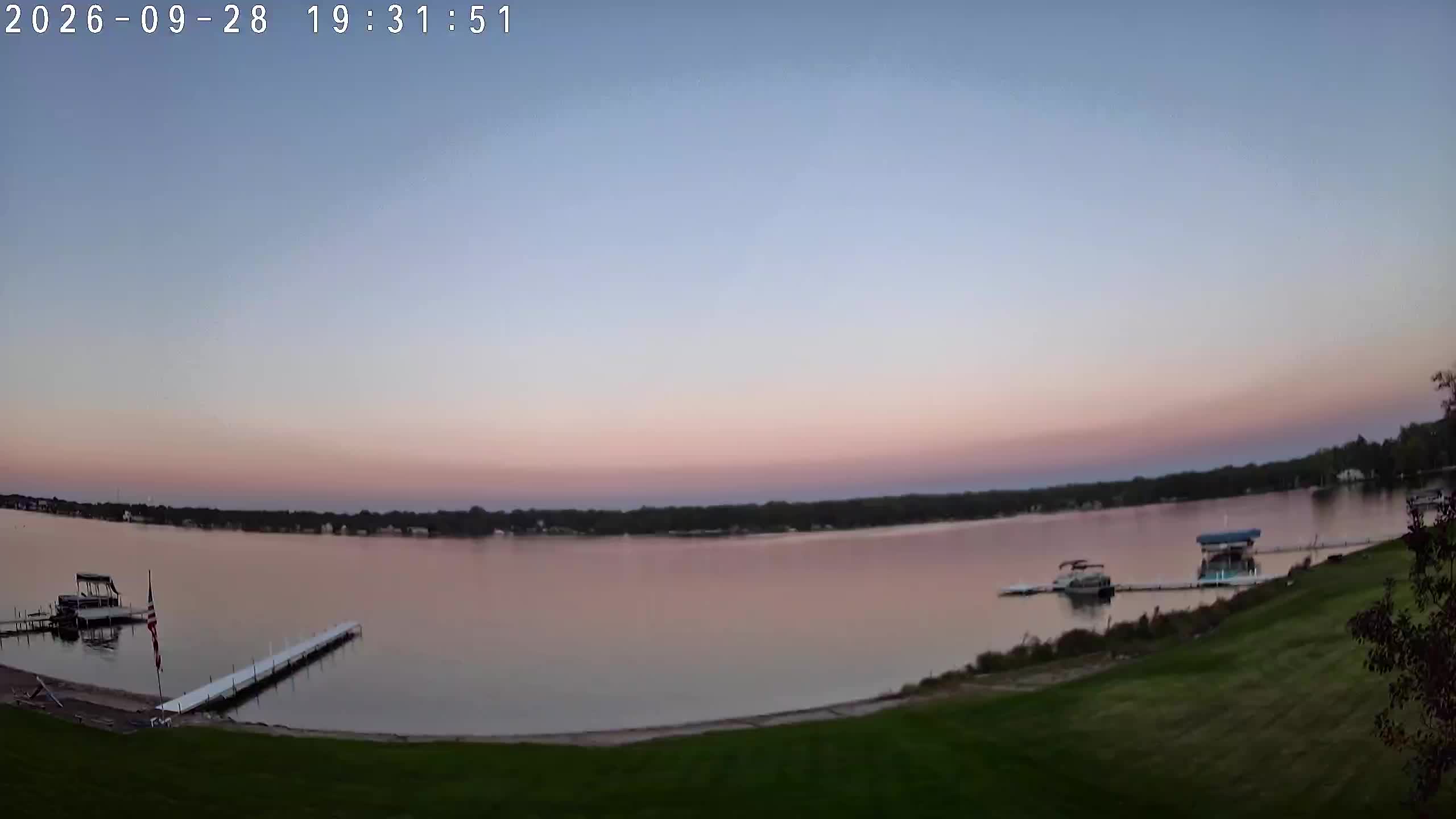 Winona Lake Sunset — September 28, 2026
