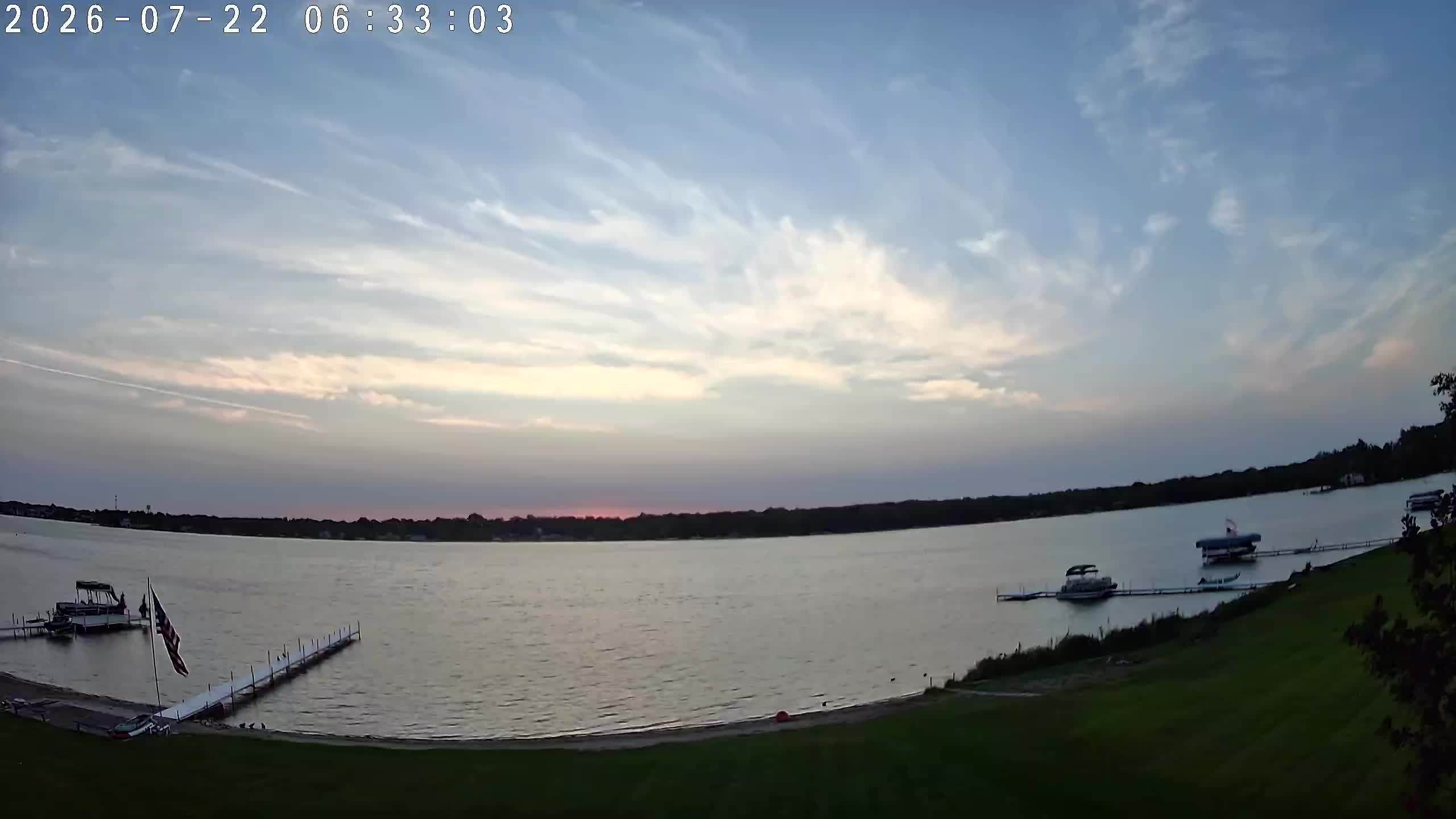 Winona Lake Sunrise — July 22, 2026