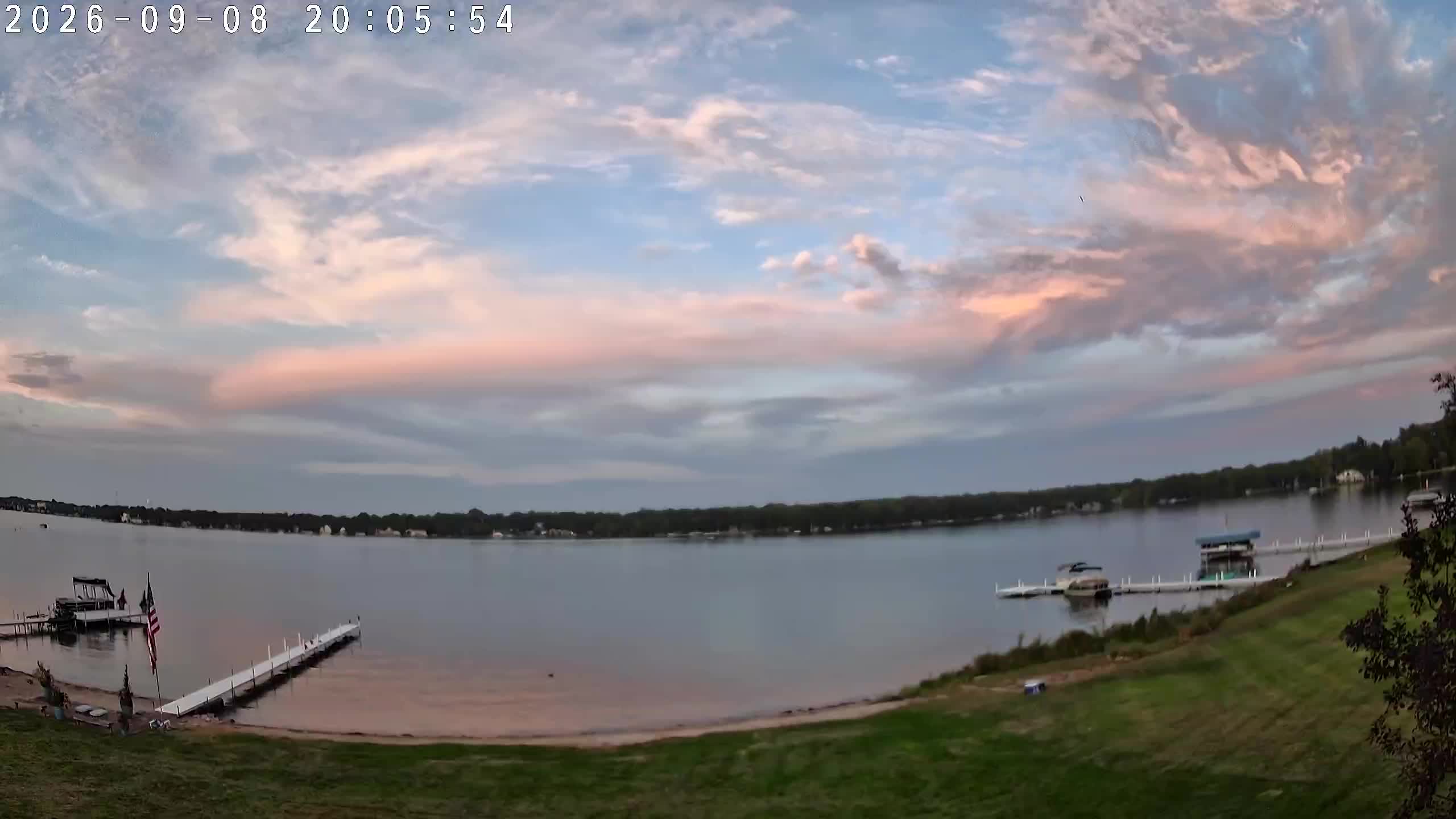 Winona Lake Sunset — September 8, 2026