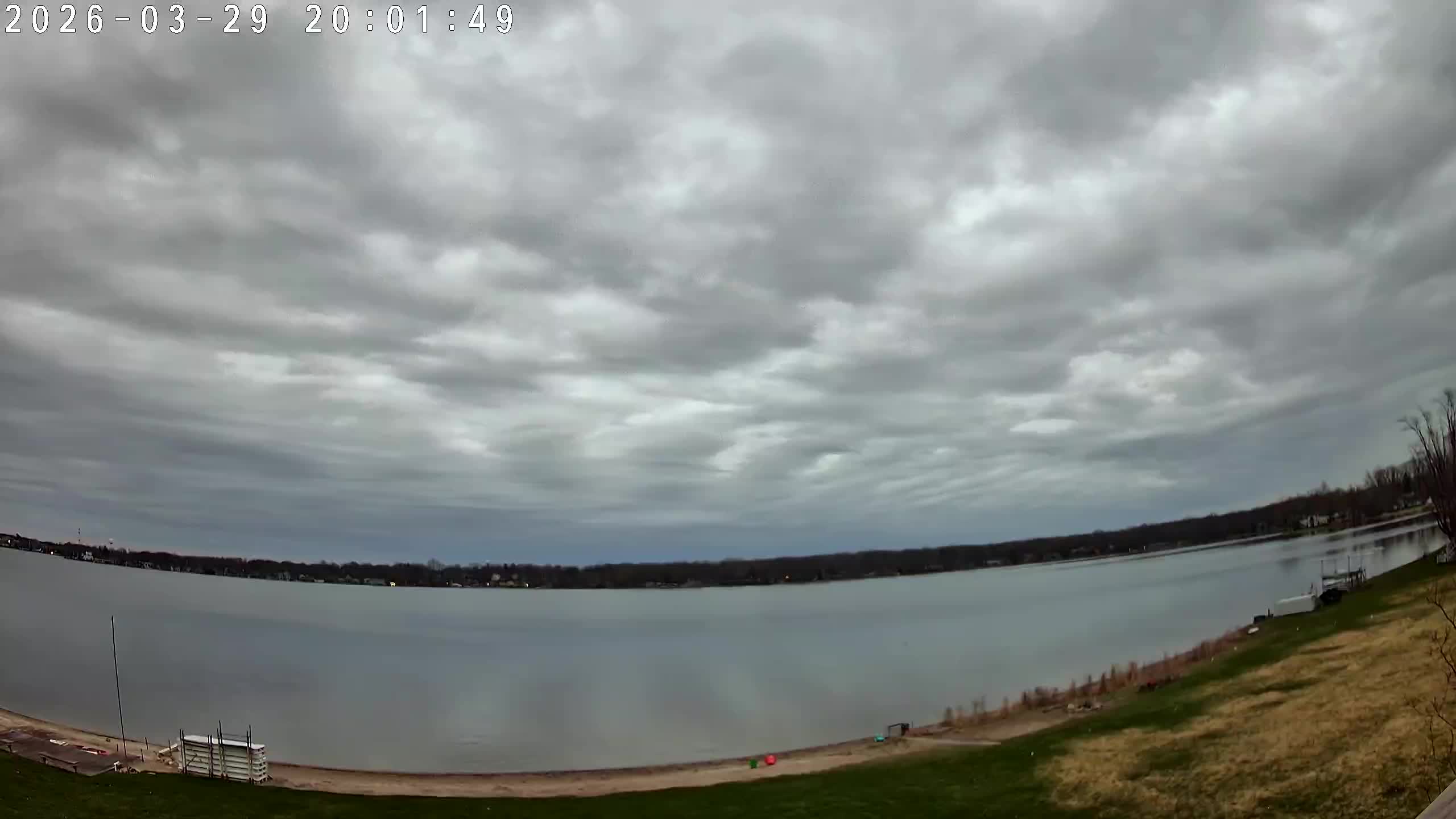 Winona Lake Sunset — March 29, 2026