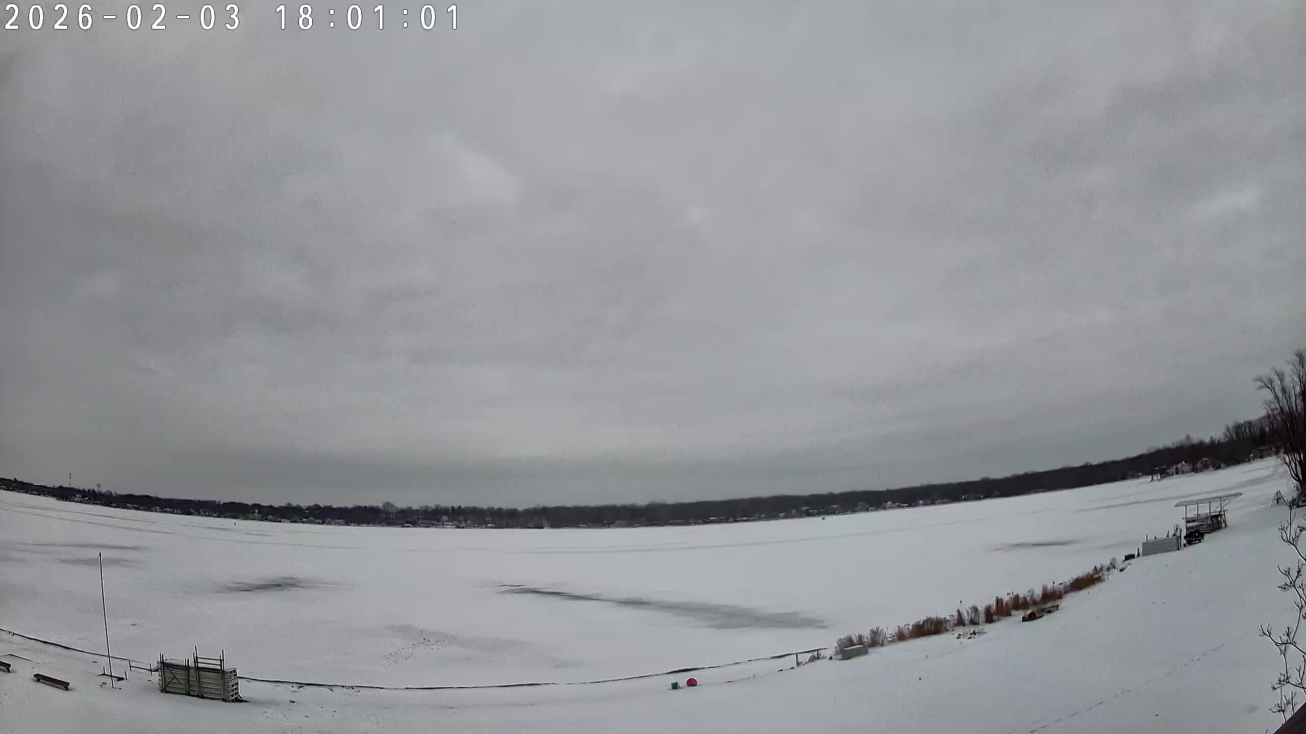 Winona Lake Sunset — February 3, 2026