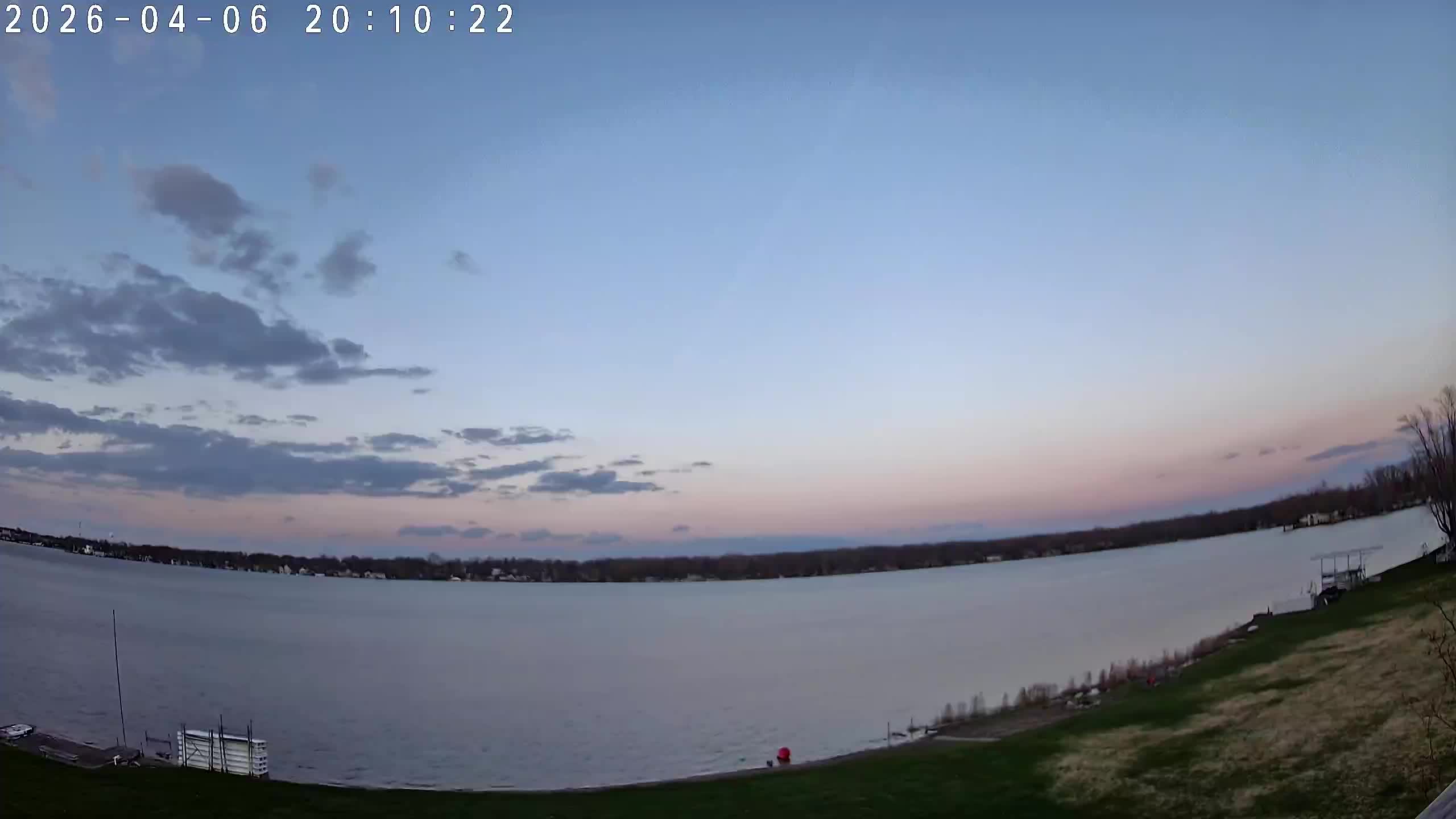 Winona Lake Sunset — April 6, 2026