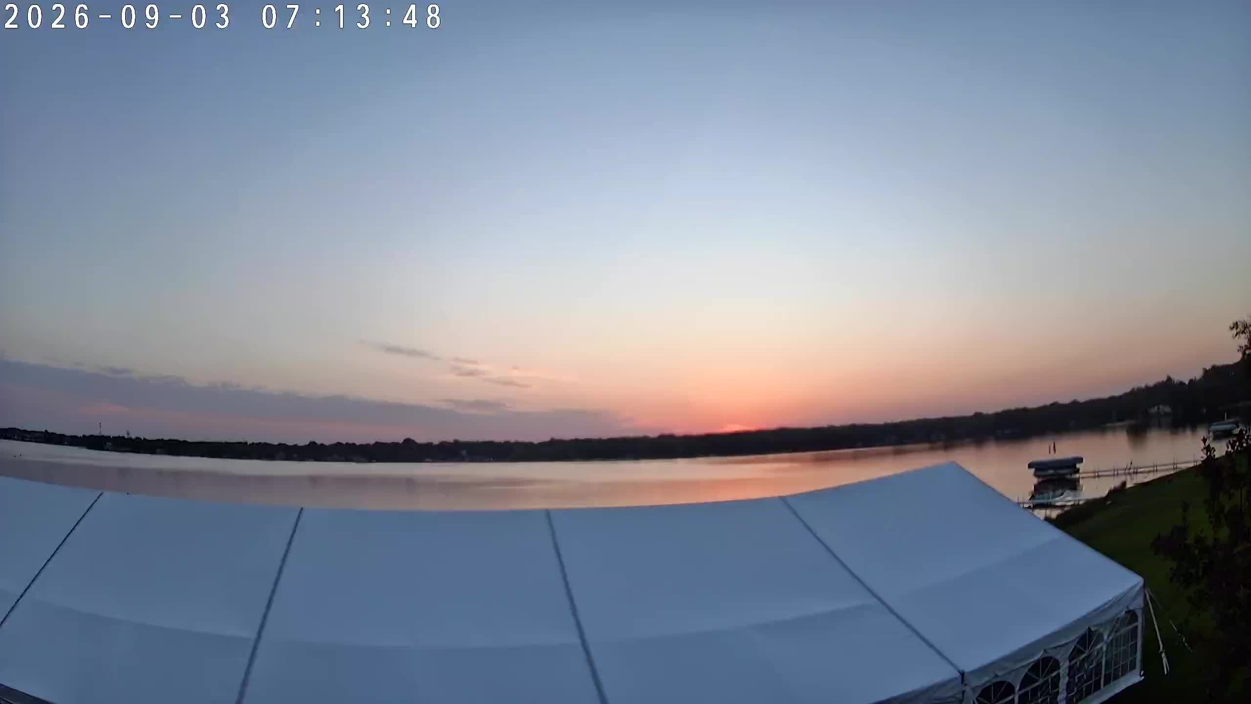 Winona Lake Sunrise — September 3, 2026
