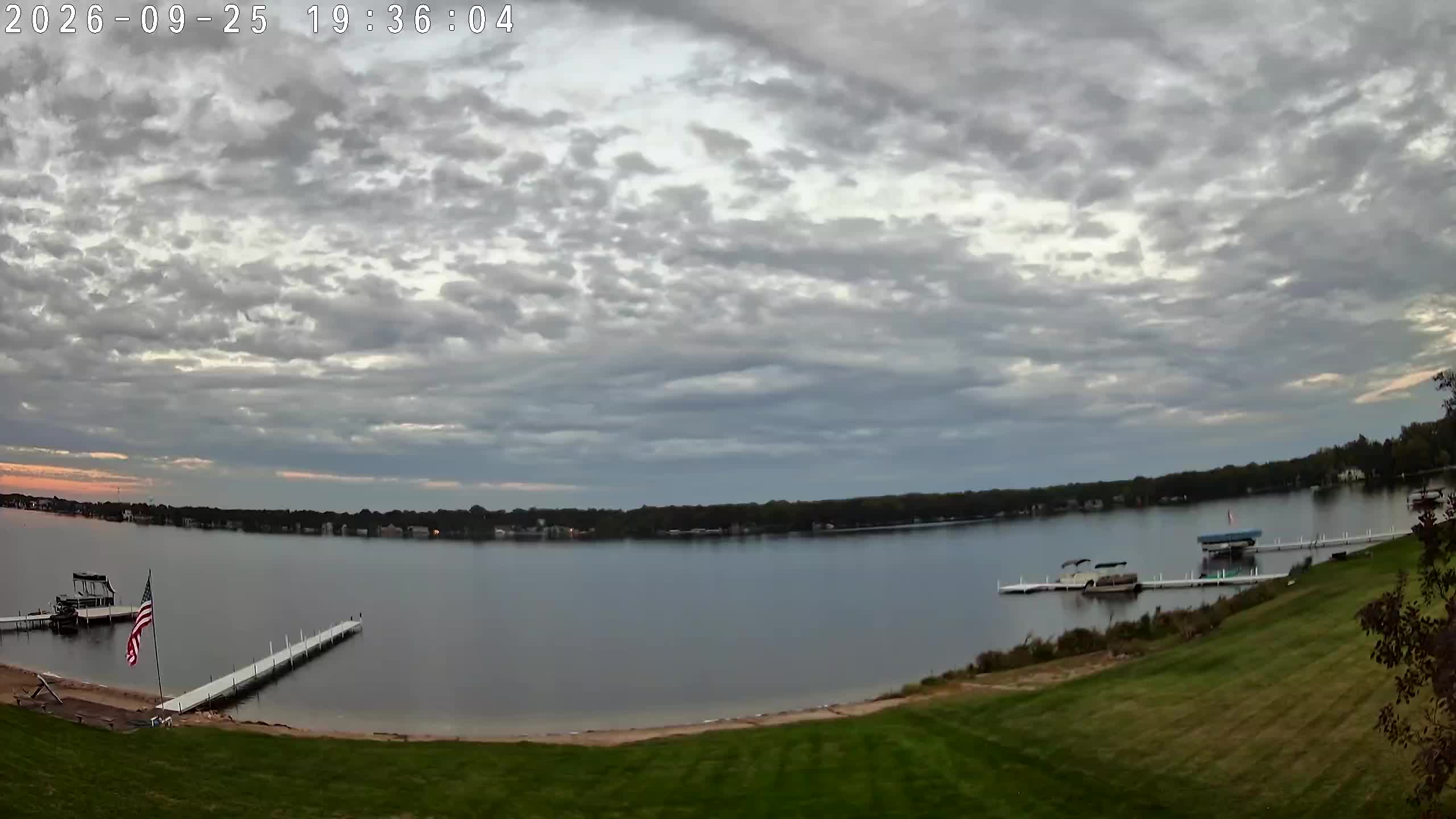 Winona Lake Sunset — September 25, 2026