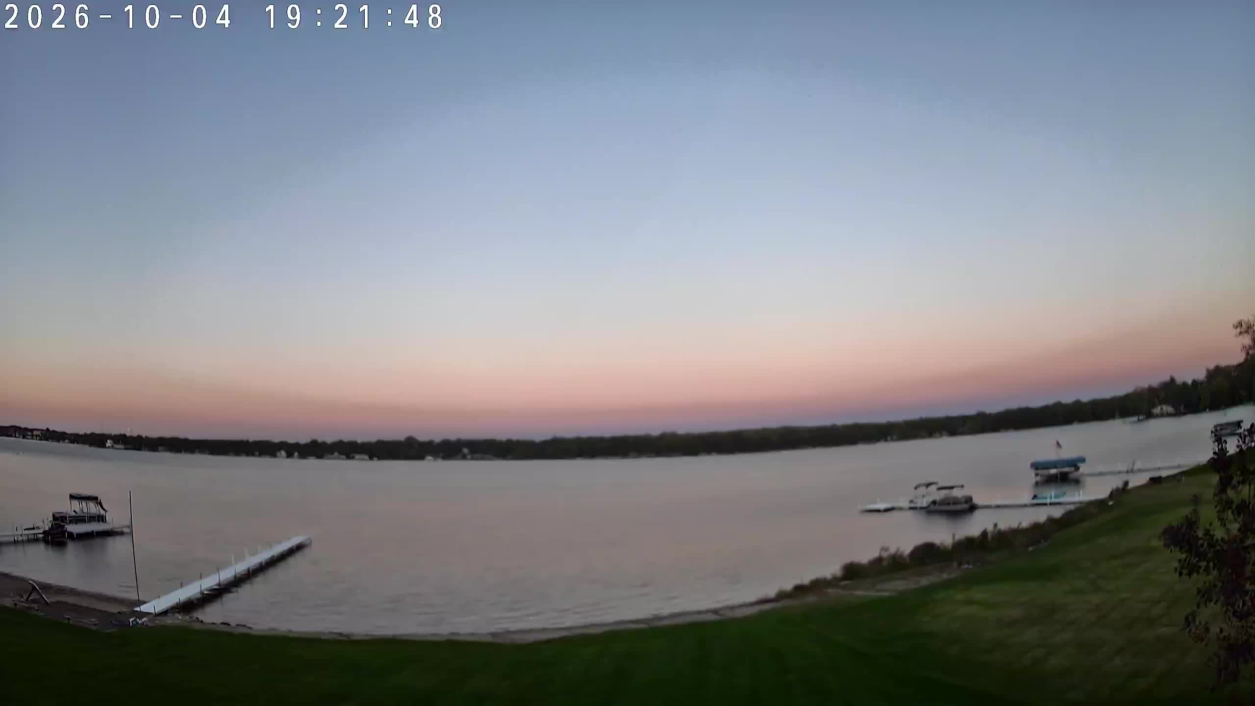 Winona Lake Sunset — October 4, 2026