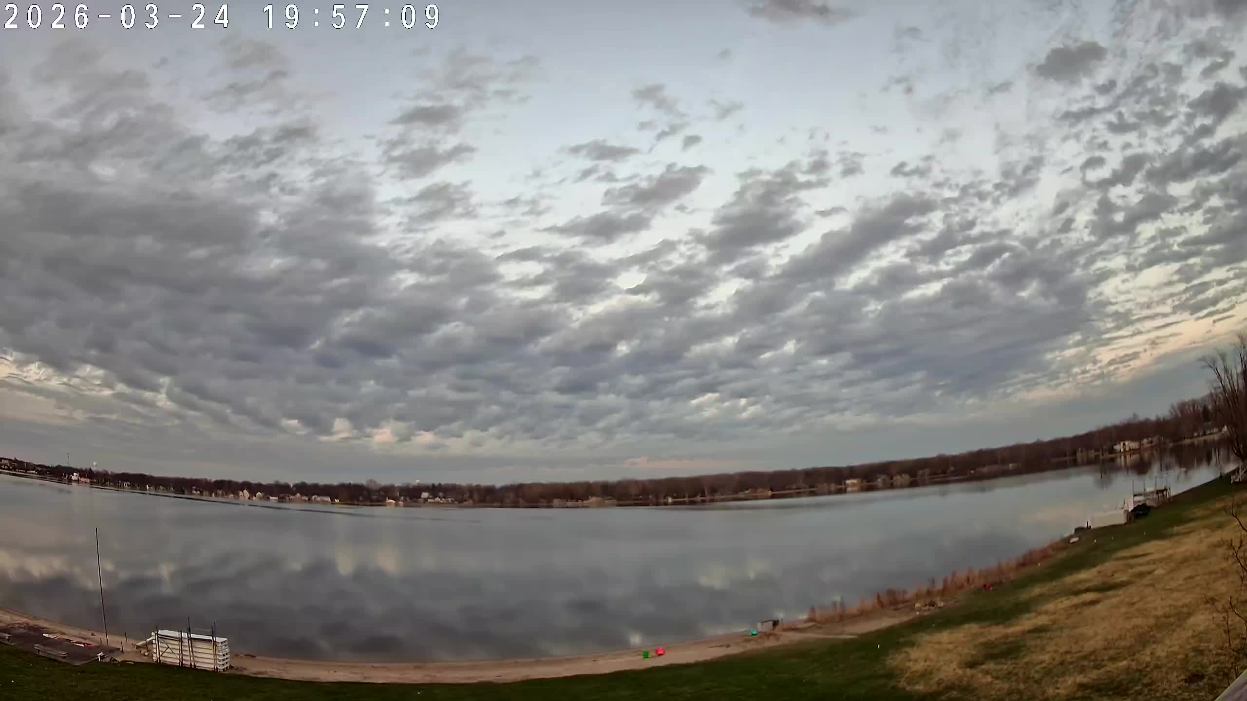 Winona Lake Sunset — March 24, 2026