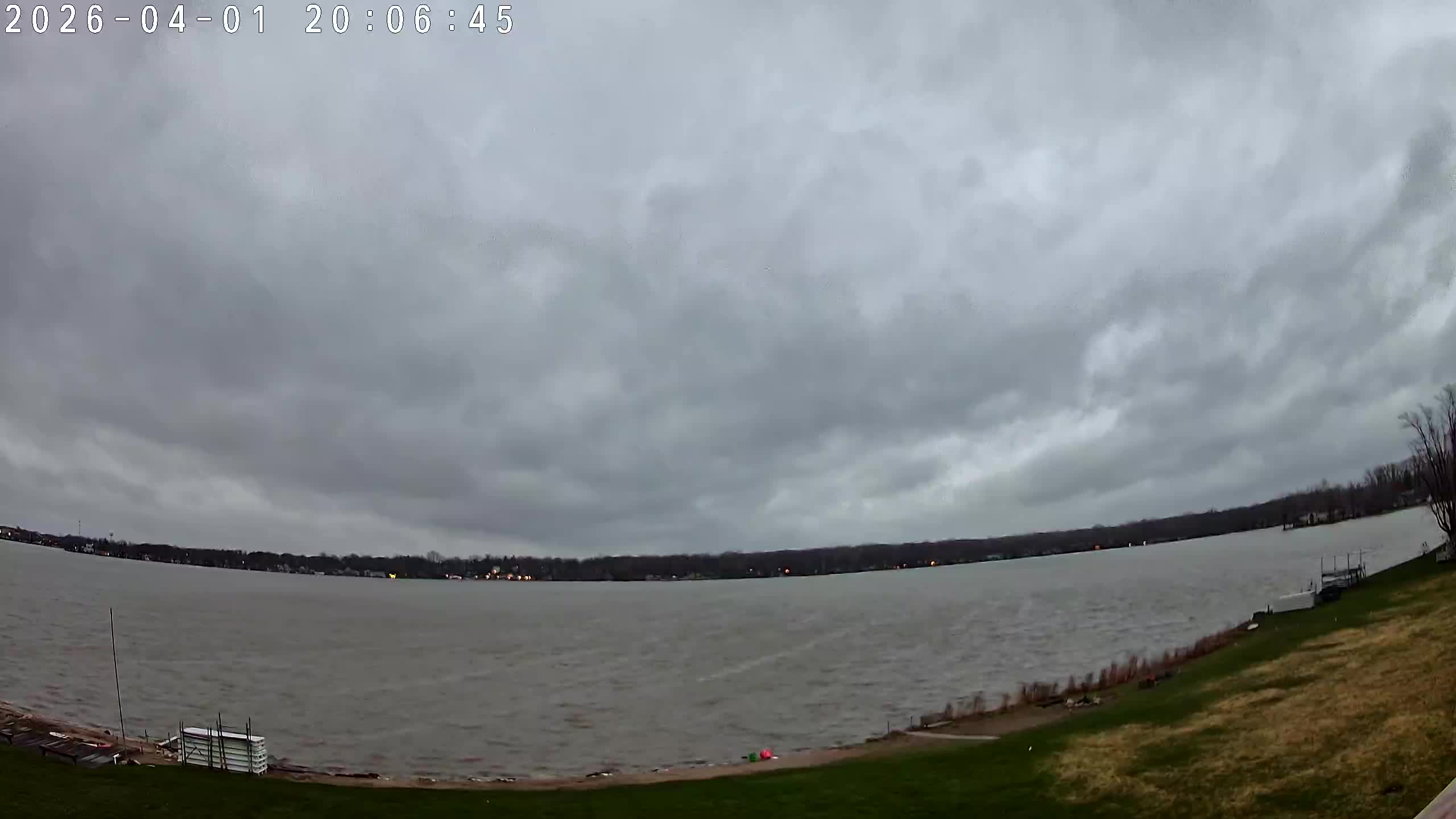 Winona Lake Sunset — April 1, 2026