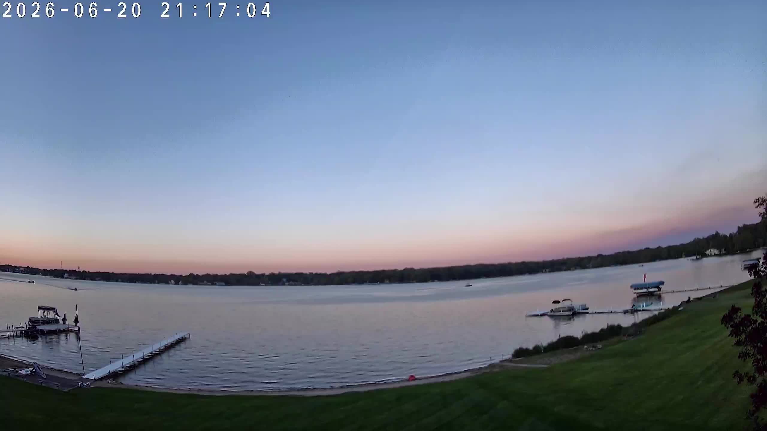Winona Lake Sunset — June 20, 2026