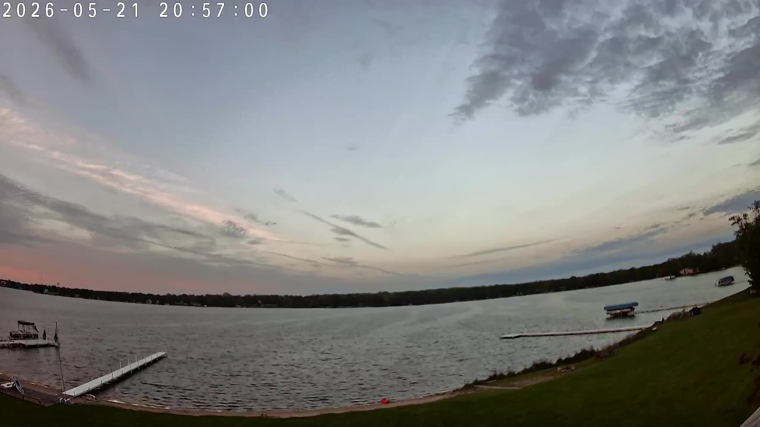 Winona Lake Sunset — May 21, 2026