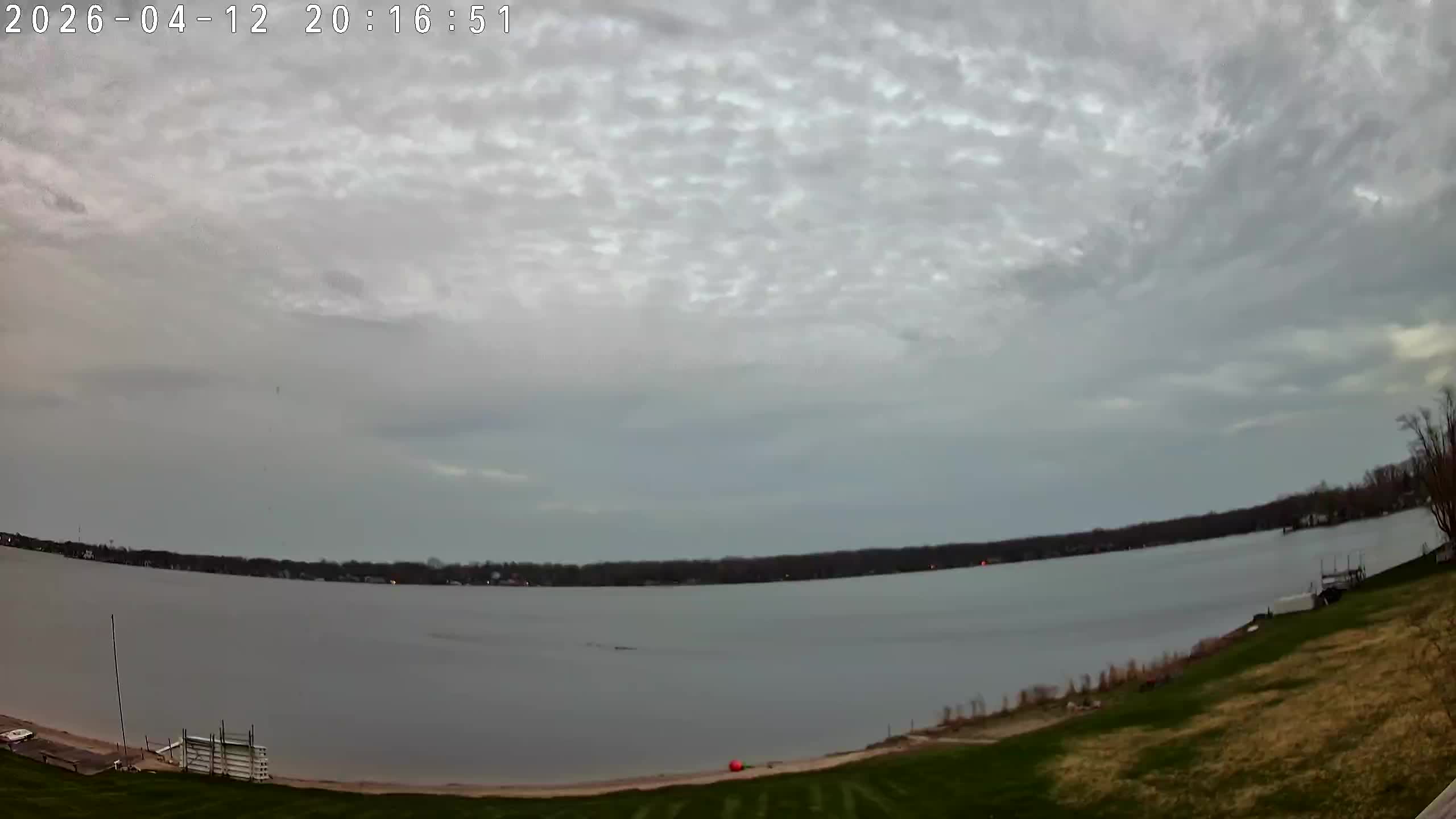 Winona Lake Sunset — April 12, 2026