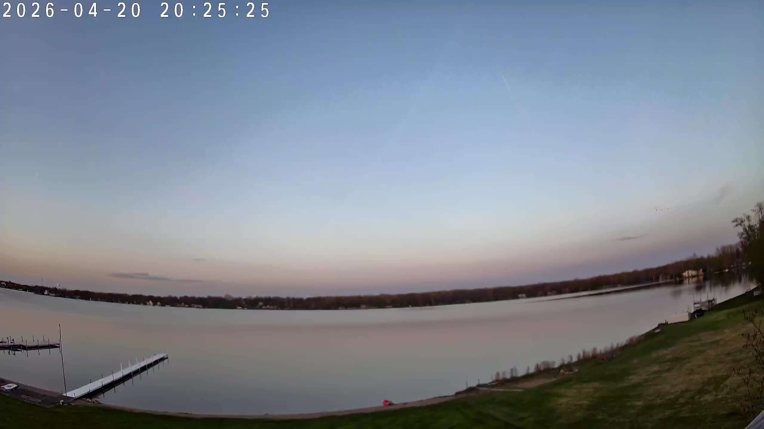Winona Lake Sunset — April 20, 2026