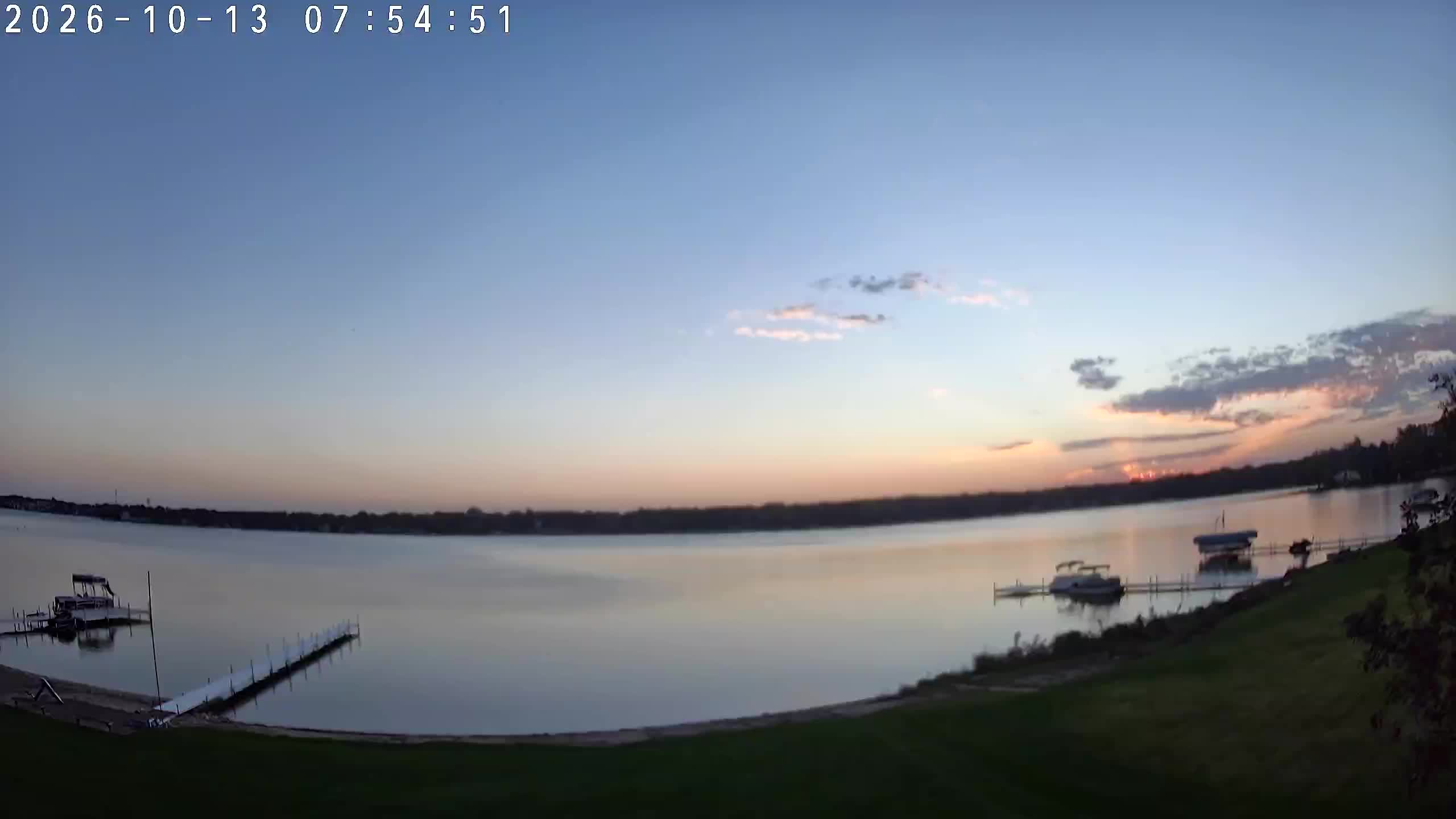 Winona Lake Sunrise — October 13, 2026