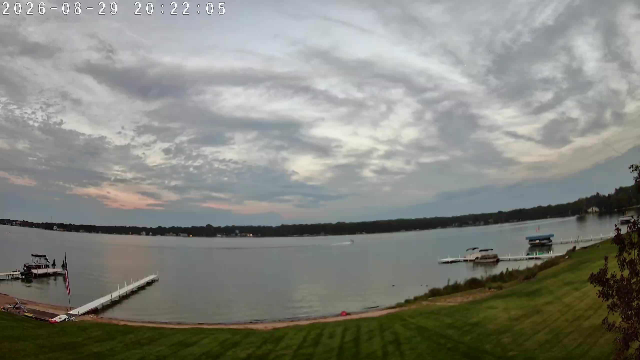 Winona Lake Sunset — August 29, 2026