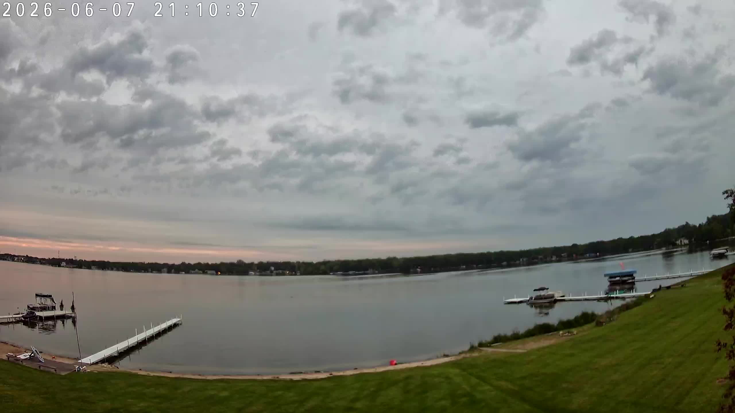 Winona Lake Sunset — June 7, 2026