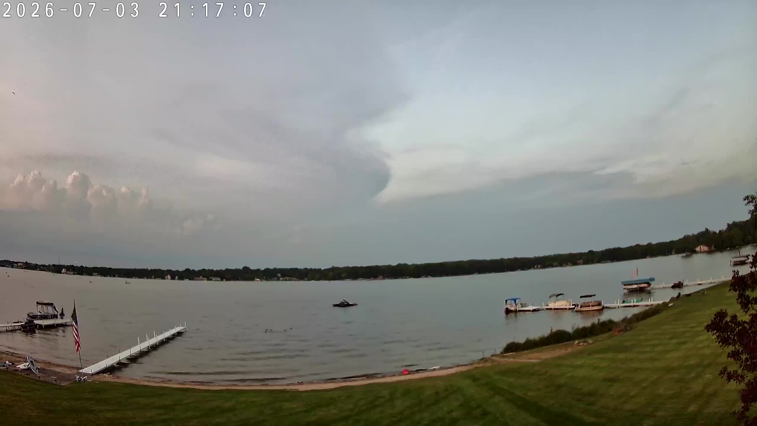 Winona Lake Sunset — July 3, 2026